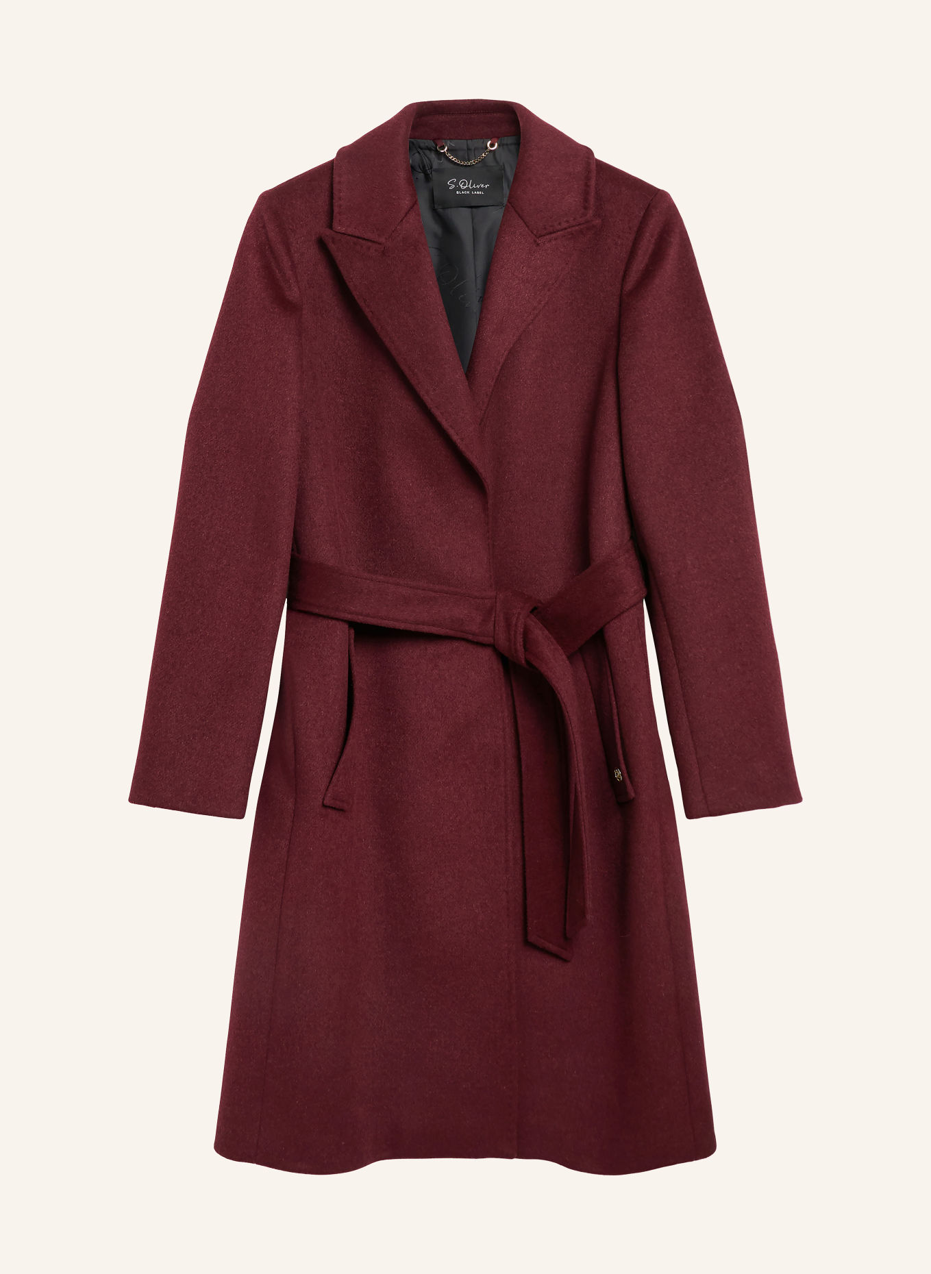s.Oliver BLACK LABEL Coat: FUCHSIA