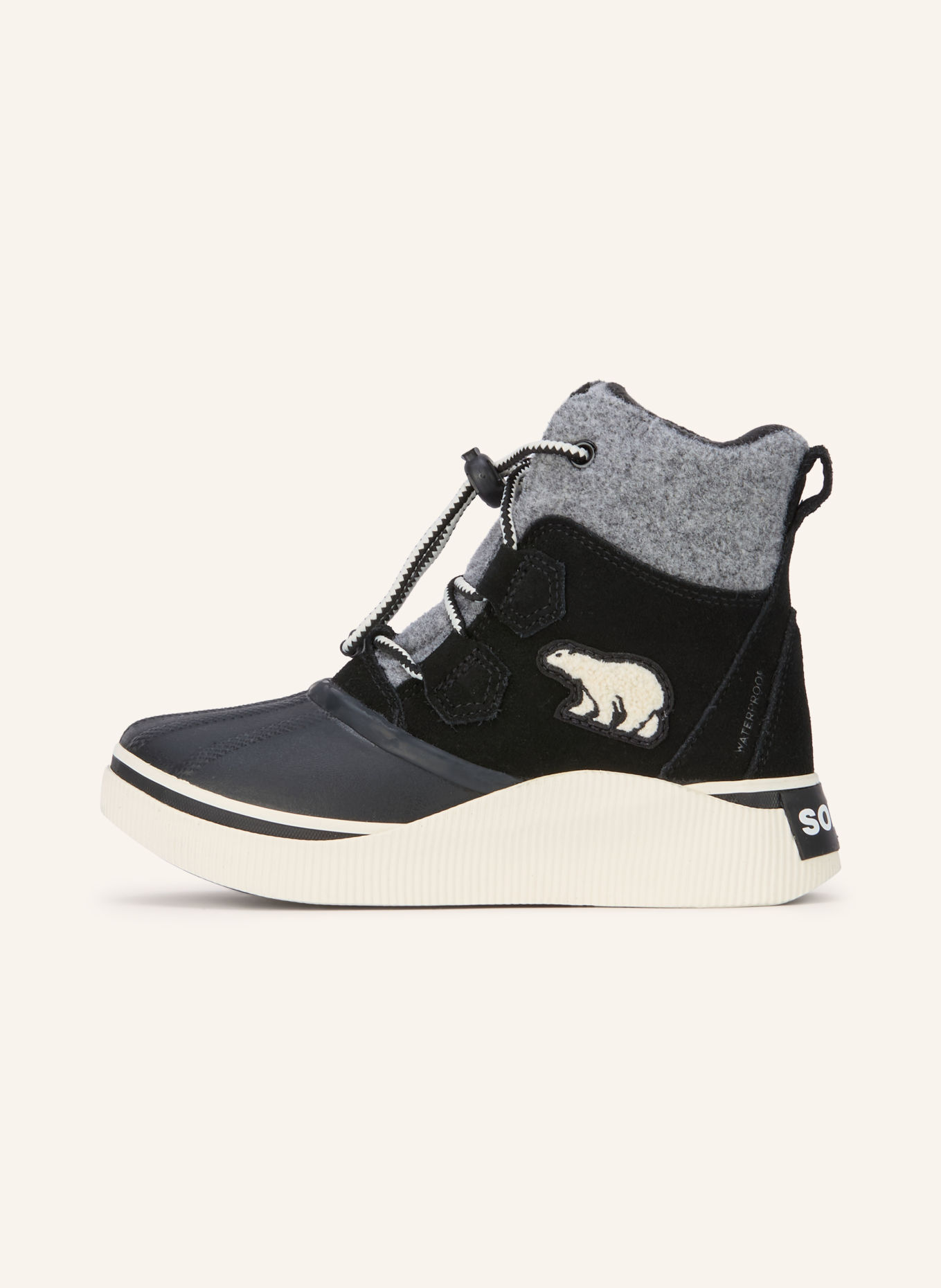 SOREL Boots OUT N ABOUT™ IV CHILLZ: NOIR / BLANC