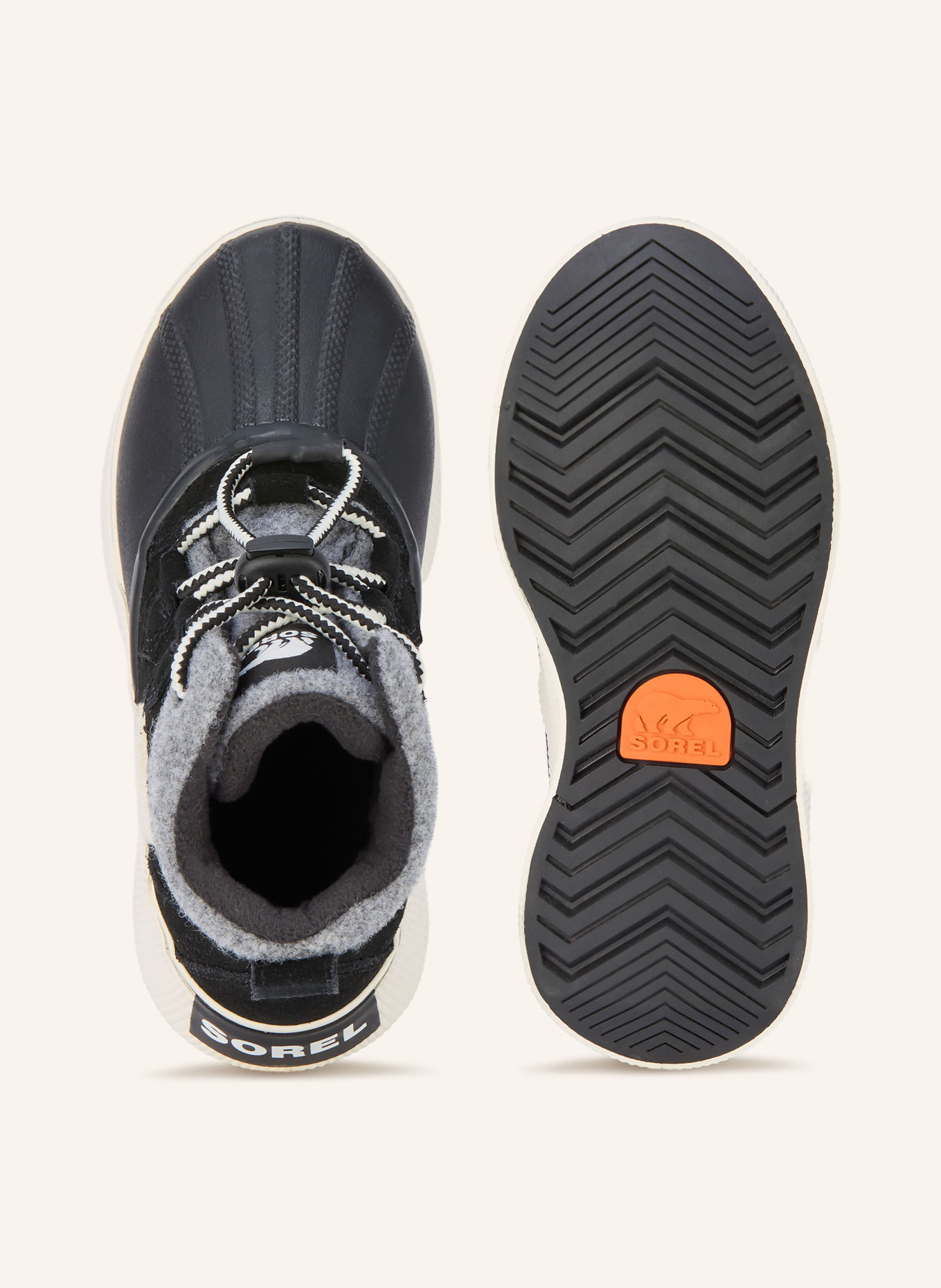 SOREL Boots OUT N ABOUT™ IV CHILLZ: NOIR / BLANC