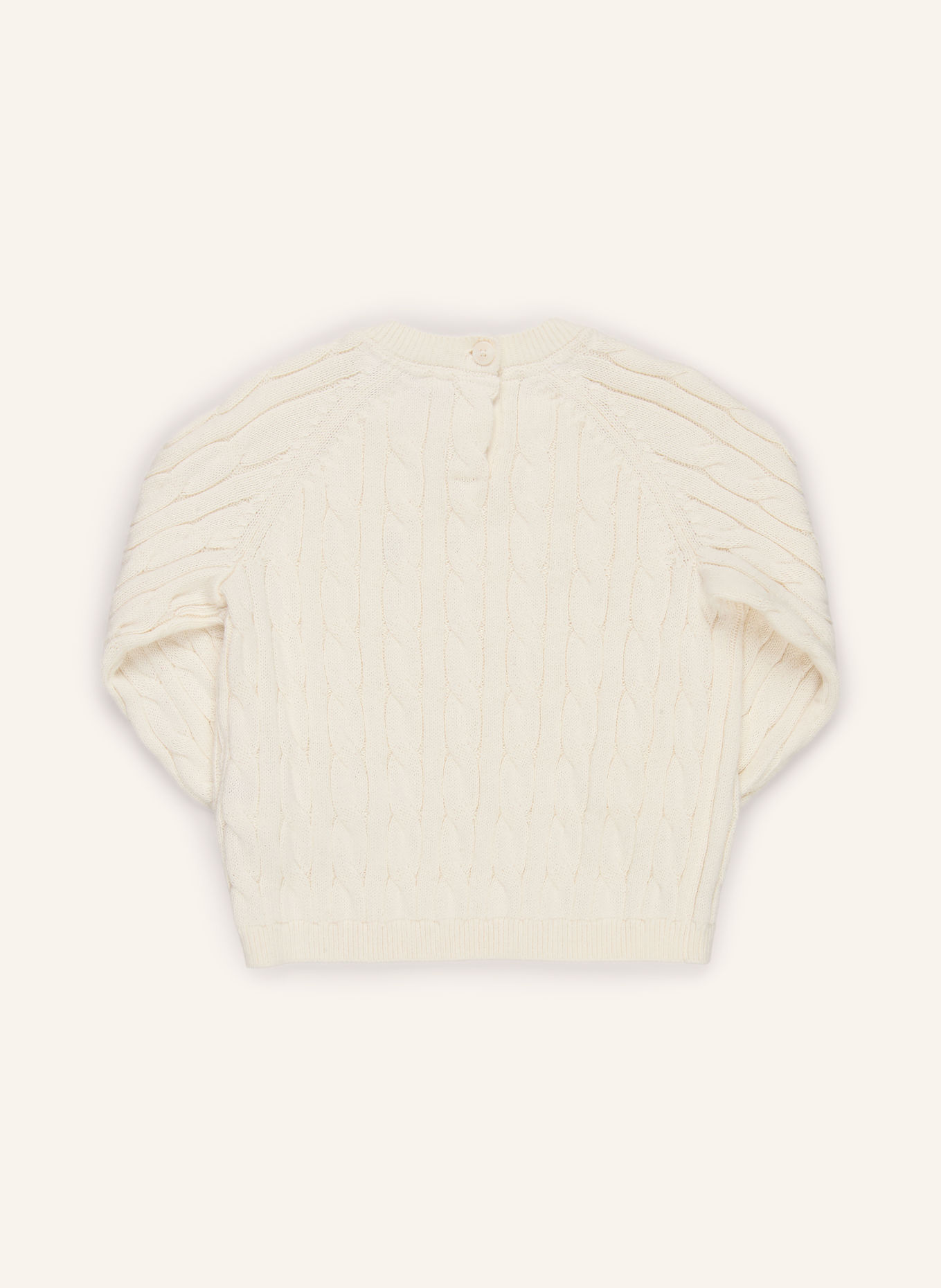 TOMMY HILFIGER Ensemble : Bonnet, Pull et pantalon en maille: ÉCRU