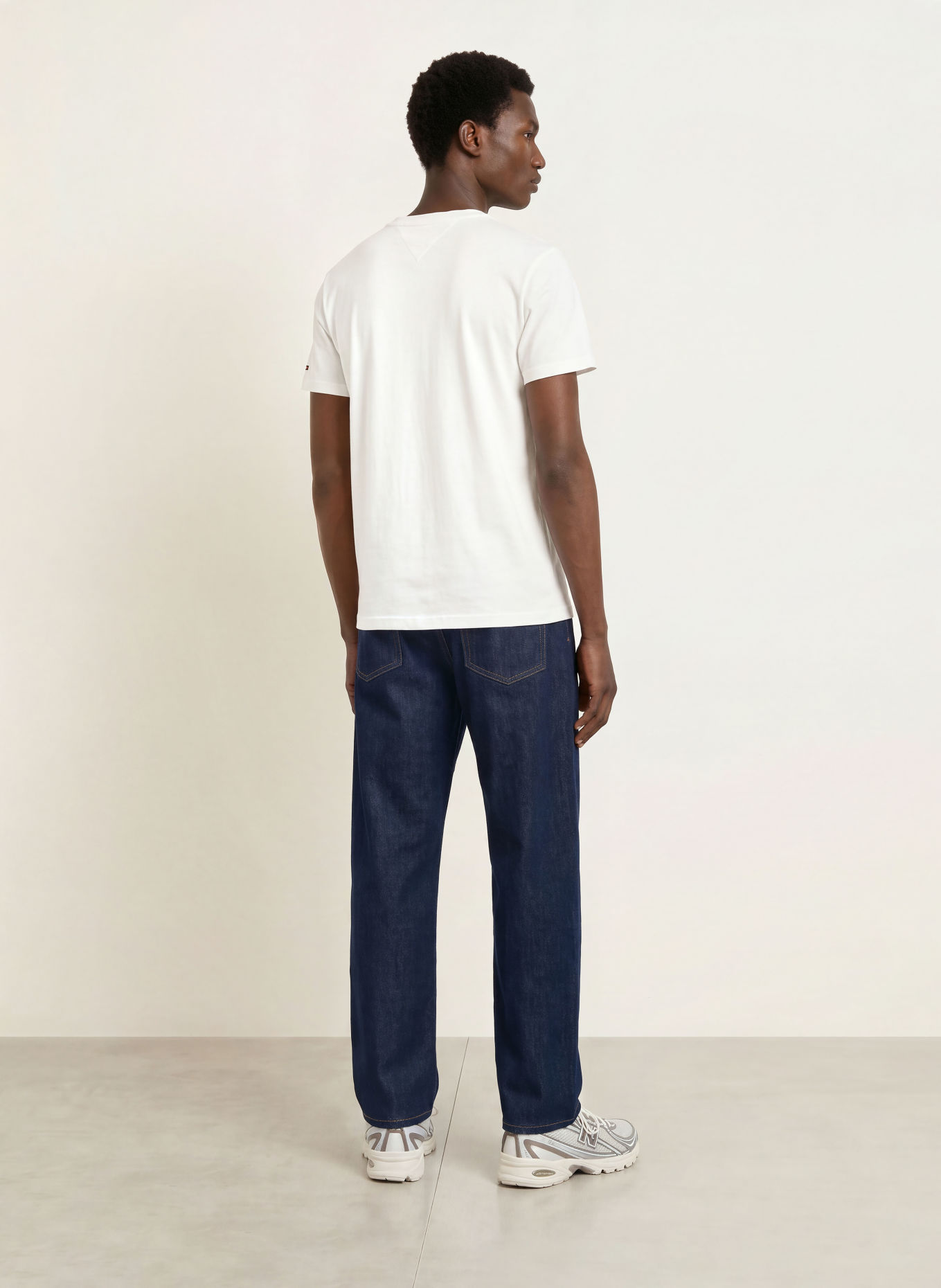 TOMMY JEANS T-Shirt: WEISS / ROT / DUNKELBLAU