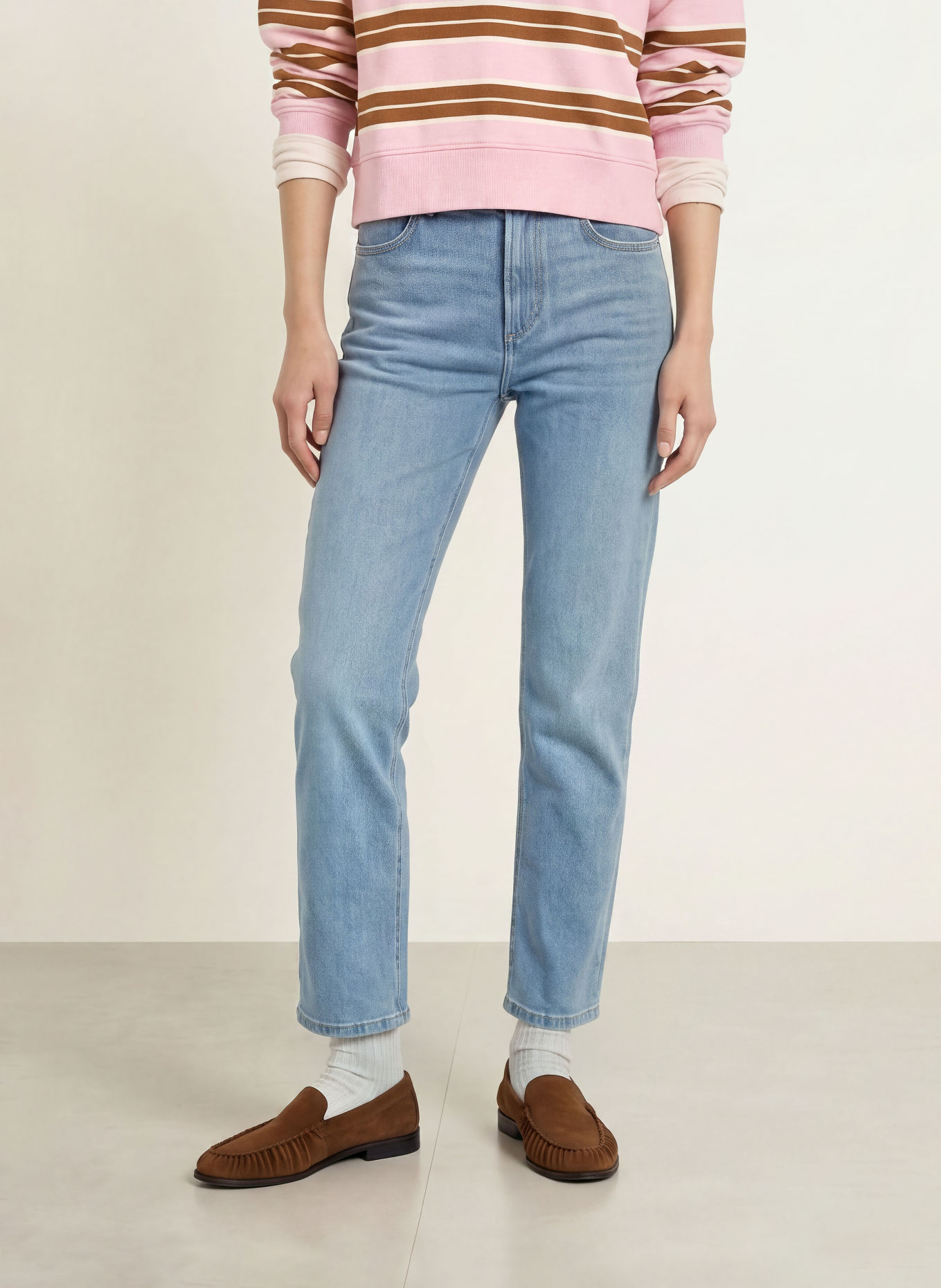 Marc O'Polo DENIM OLINA Straight jeans: 4928 Medium Blue_Multi_01