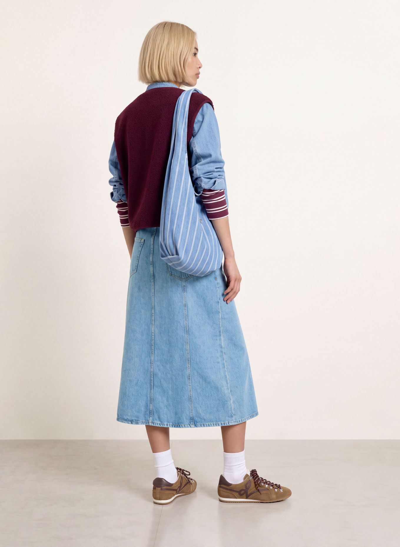 Marc O'Polo DENIM Jupe en jean: BLEU CLAIR