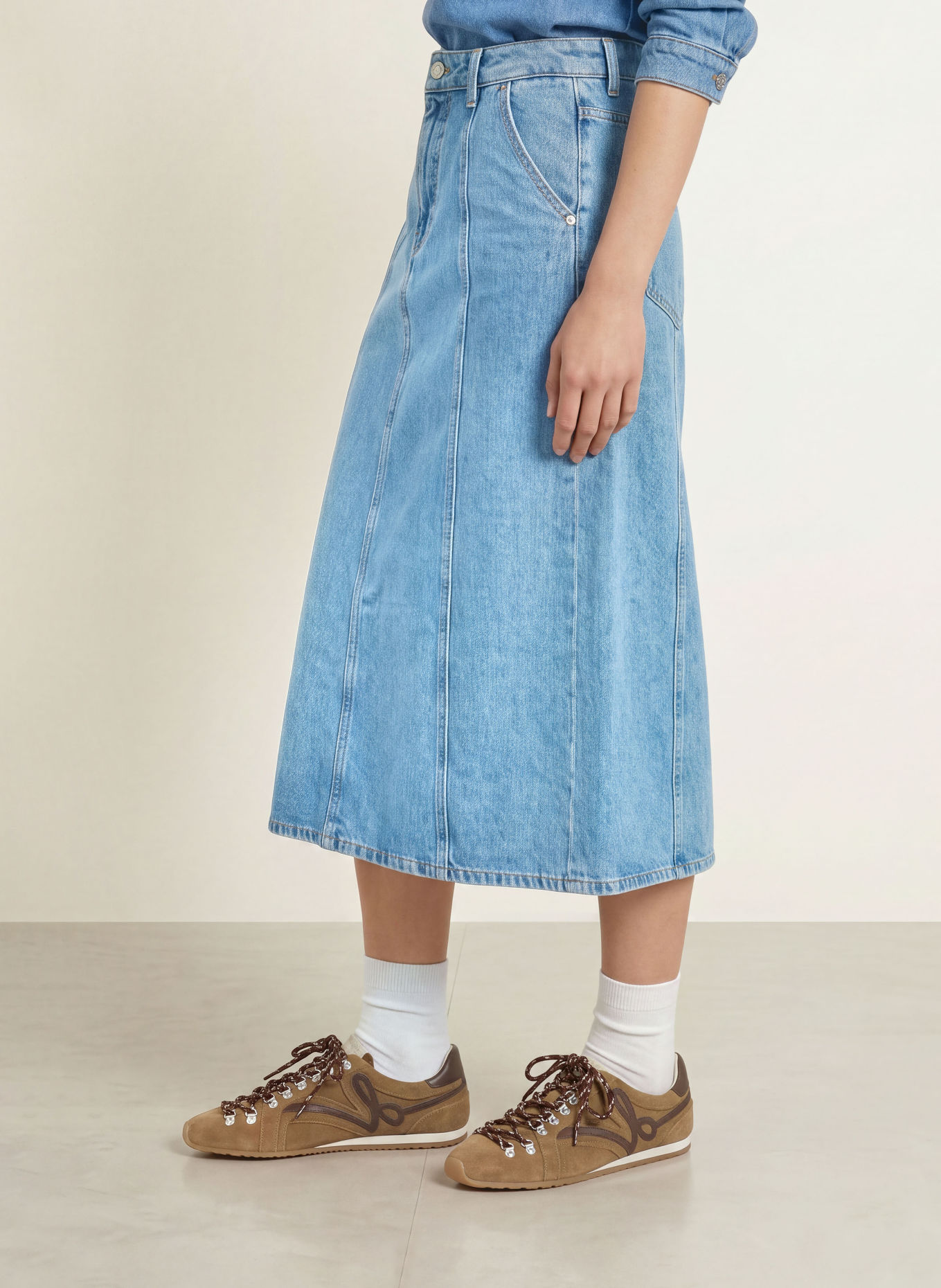 Marc O'Polo DENIM Jupe en jean: BLEU CLAIR