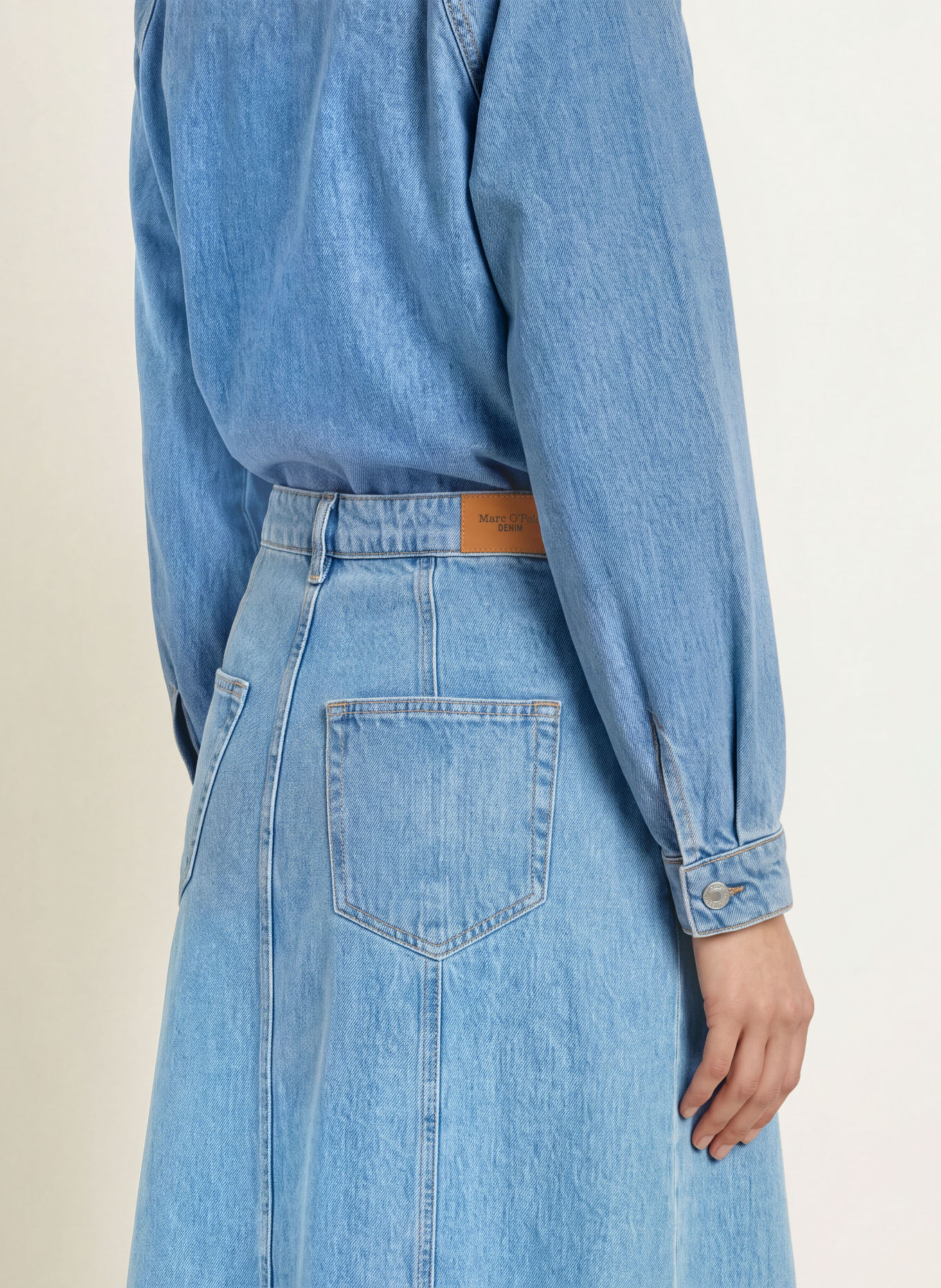 Marc O'Polo DENIM Jupe en jean: BLEU CLAIR