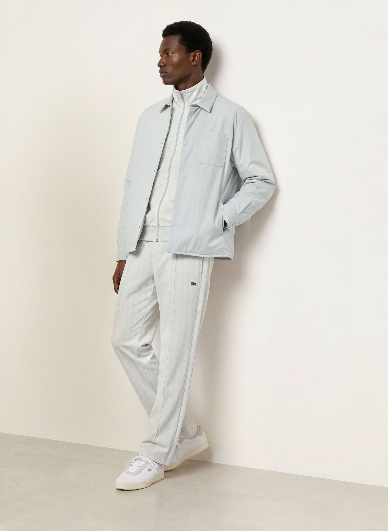 LACOSTE Surveste: GRIS CLAIR