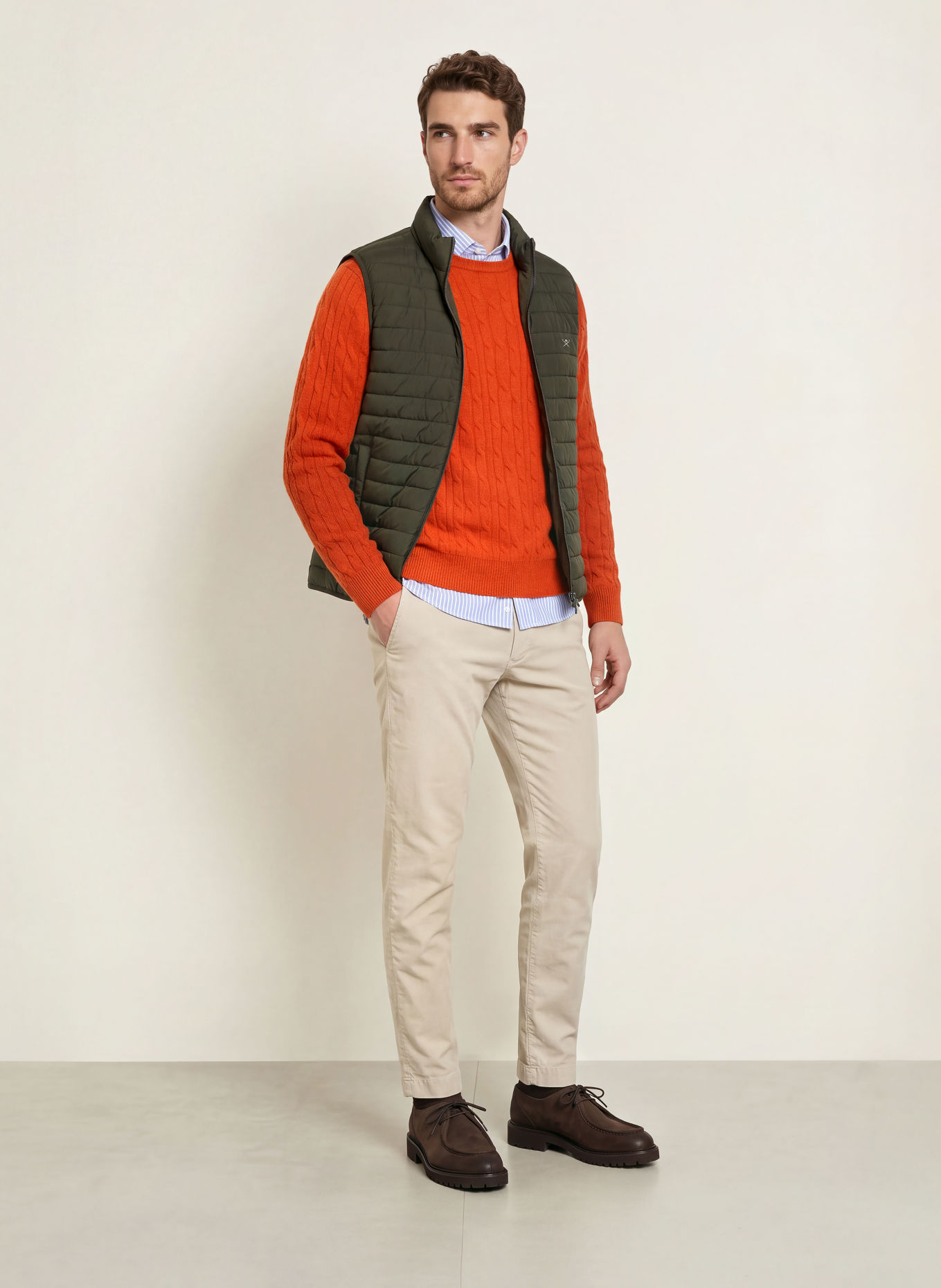 HACKETT LONDON Pull: ORANGE