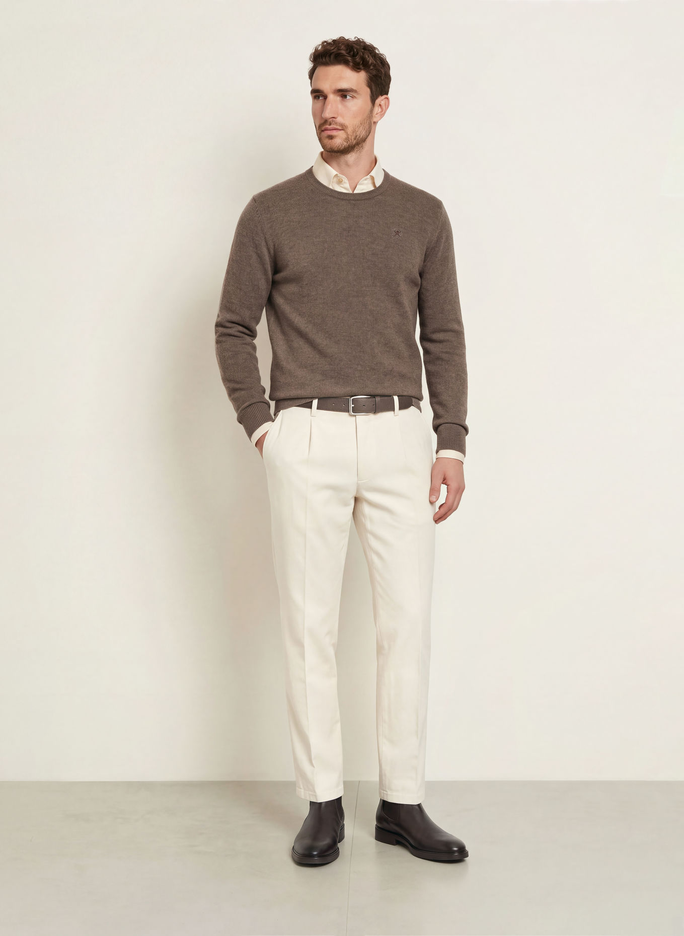 HACKETT LONDON Pull: TAUPE