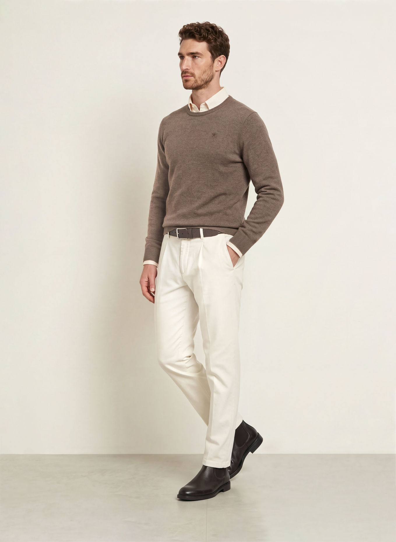 HACKETT LONDON Pull: TAUPE