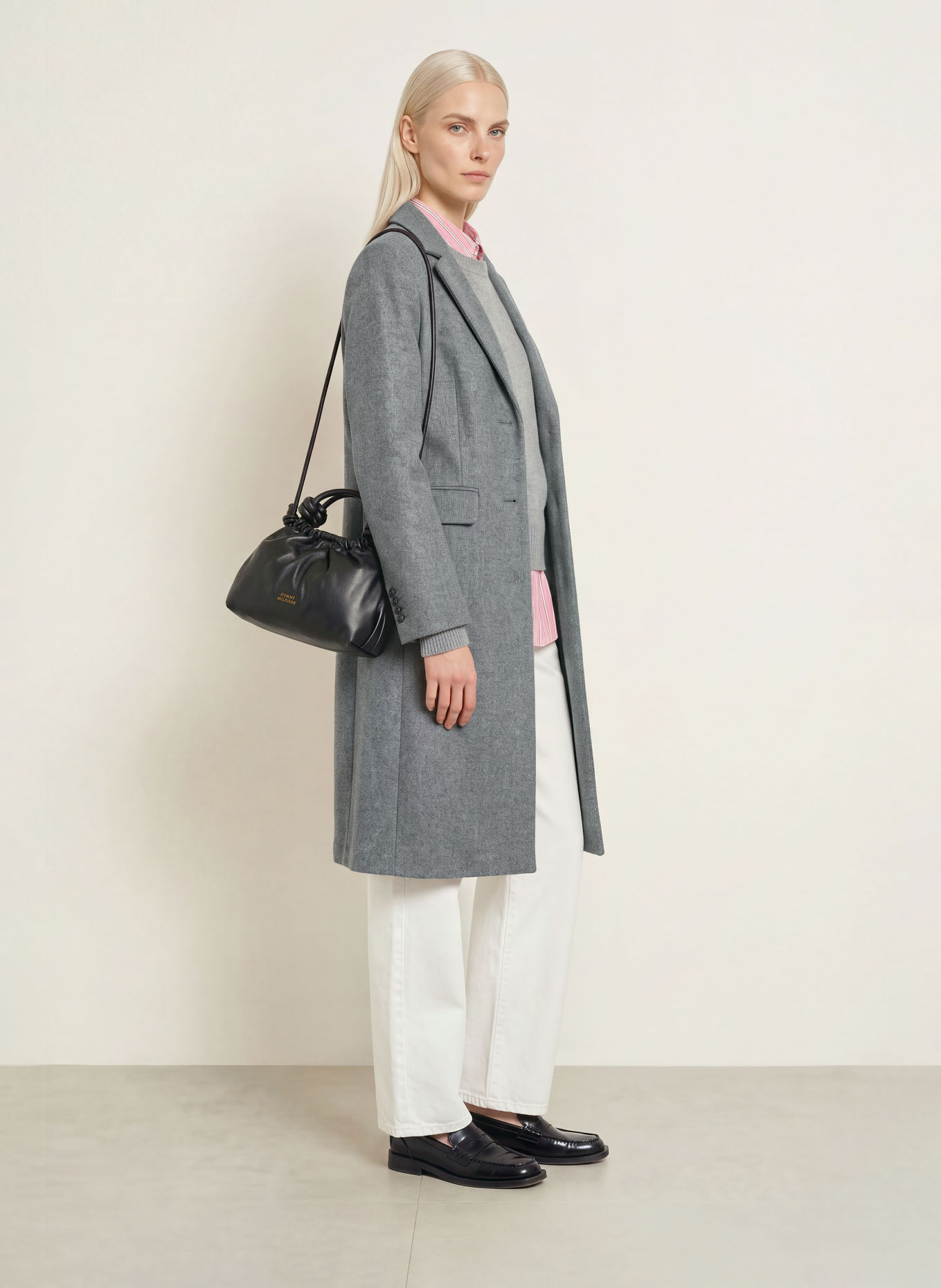 TOMMY HILFIGER Blazermantel: GRAU