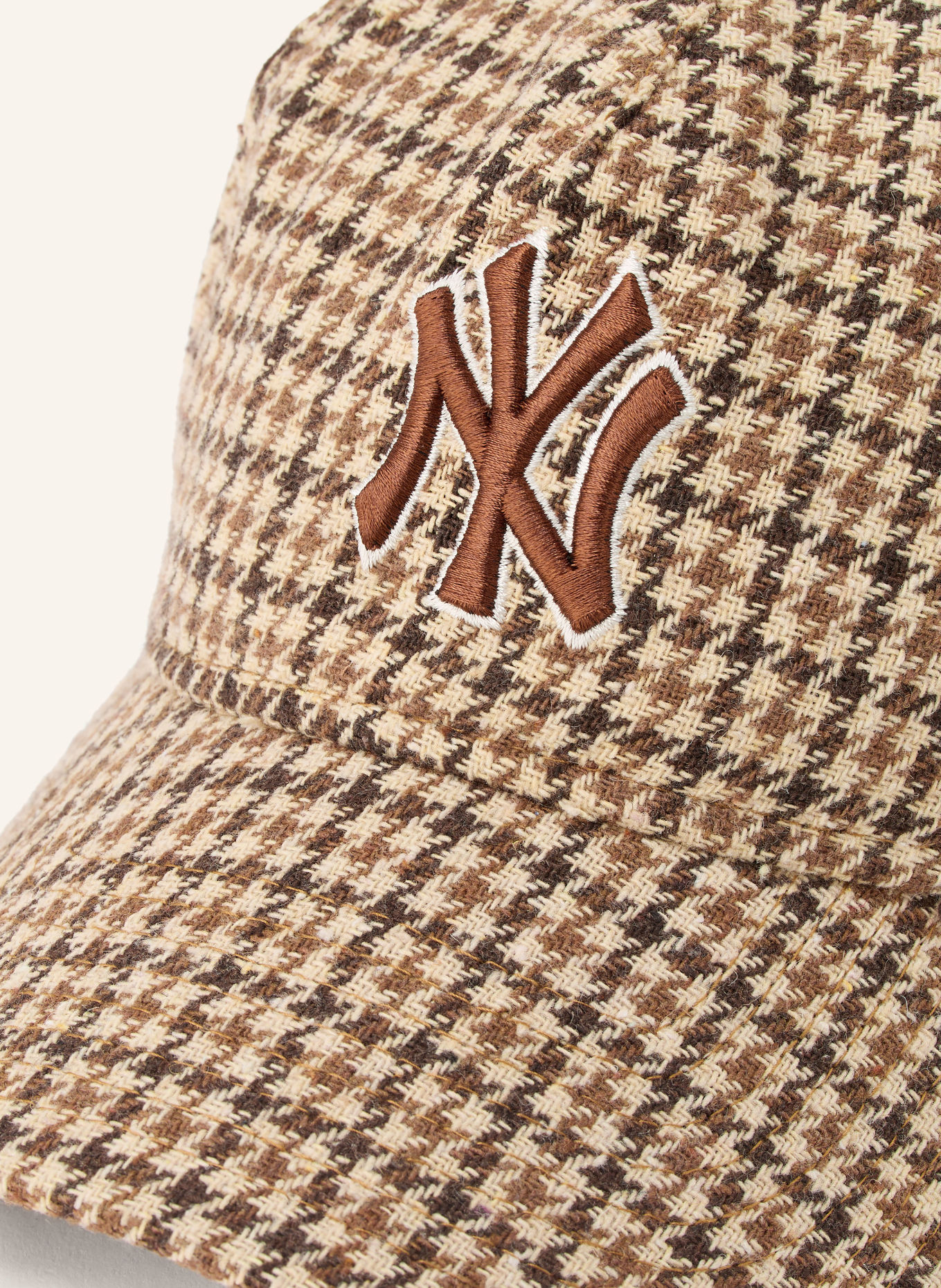 NEW ERA Kasket CHECK 9TWENTY® AF: BEIGE / BRUN