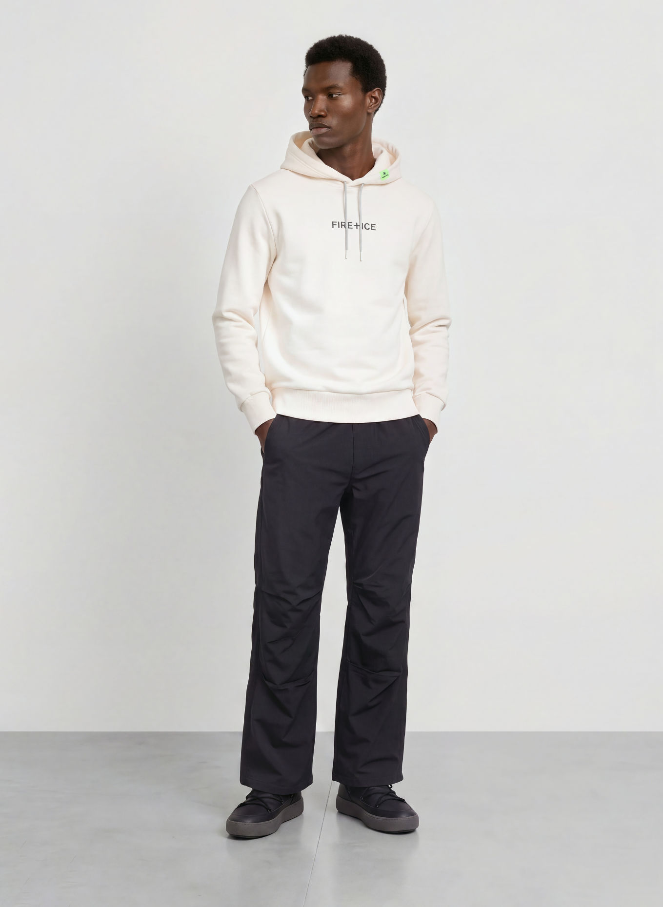 FIRE+ICE COVELL Hoodie: CREAM