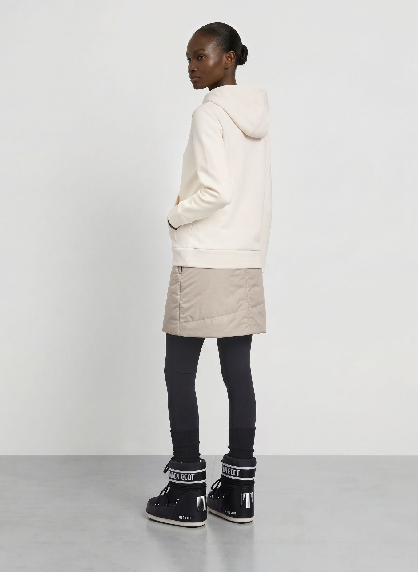 FIRE+ICE NILA Hoodie: CREAM