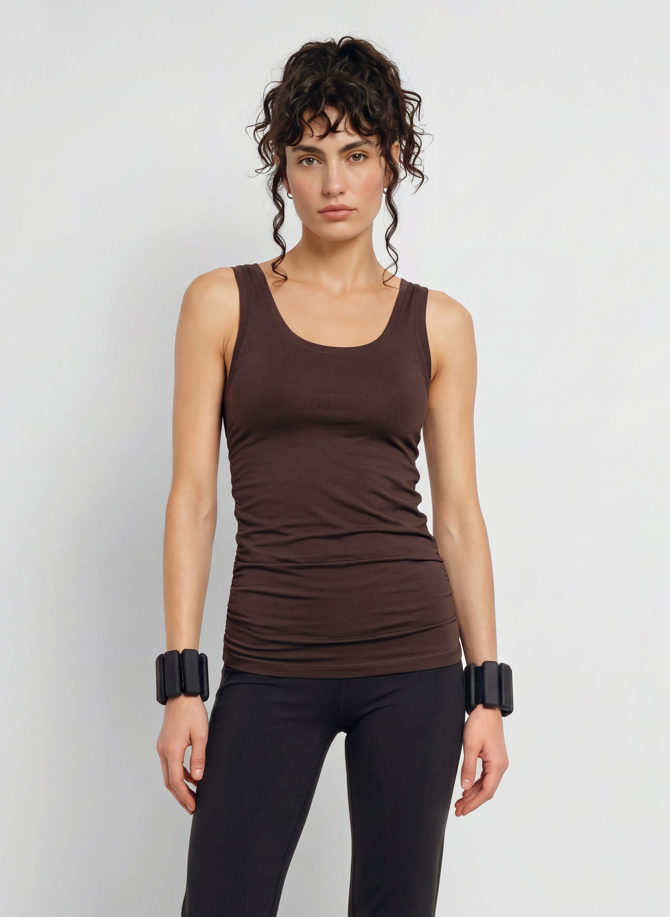 Sweaty Betty Funktionstop ATHLETE: MØRKEBRUN