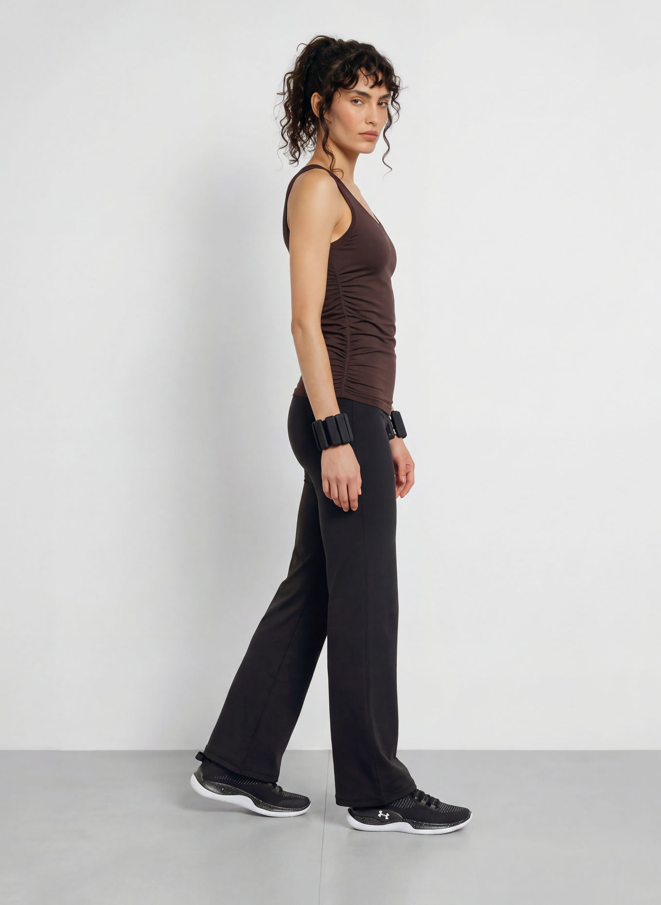 Sweaty Betty Funktionstop ATHLETE: MØRKEBRUN