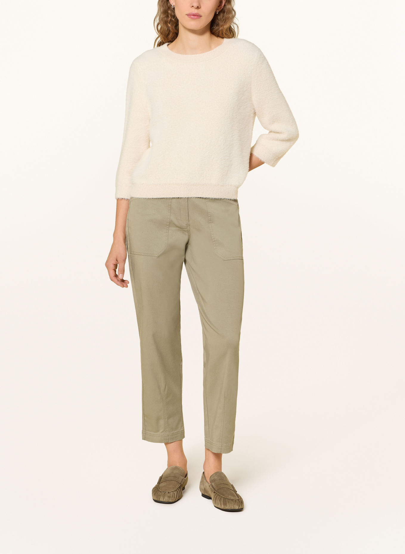 OPUS 7/8 broek MELINA URBAN: OLIJF