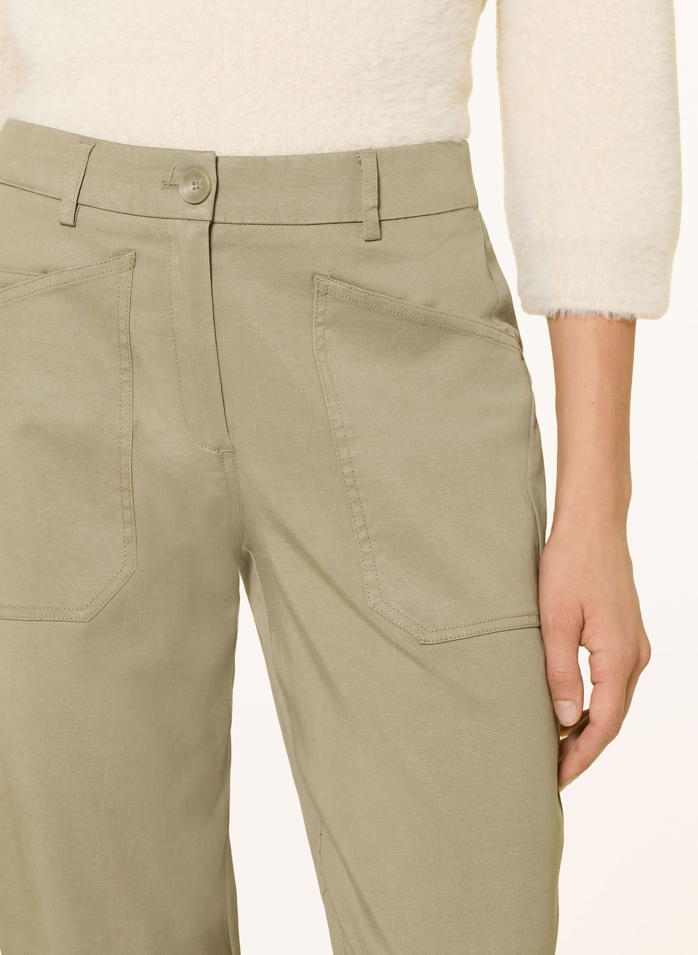 OPUS 7/8 broek MELINA URBAN: OLIJF