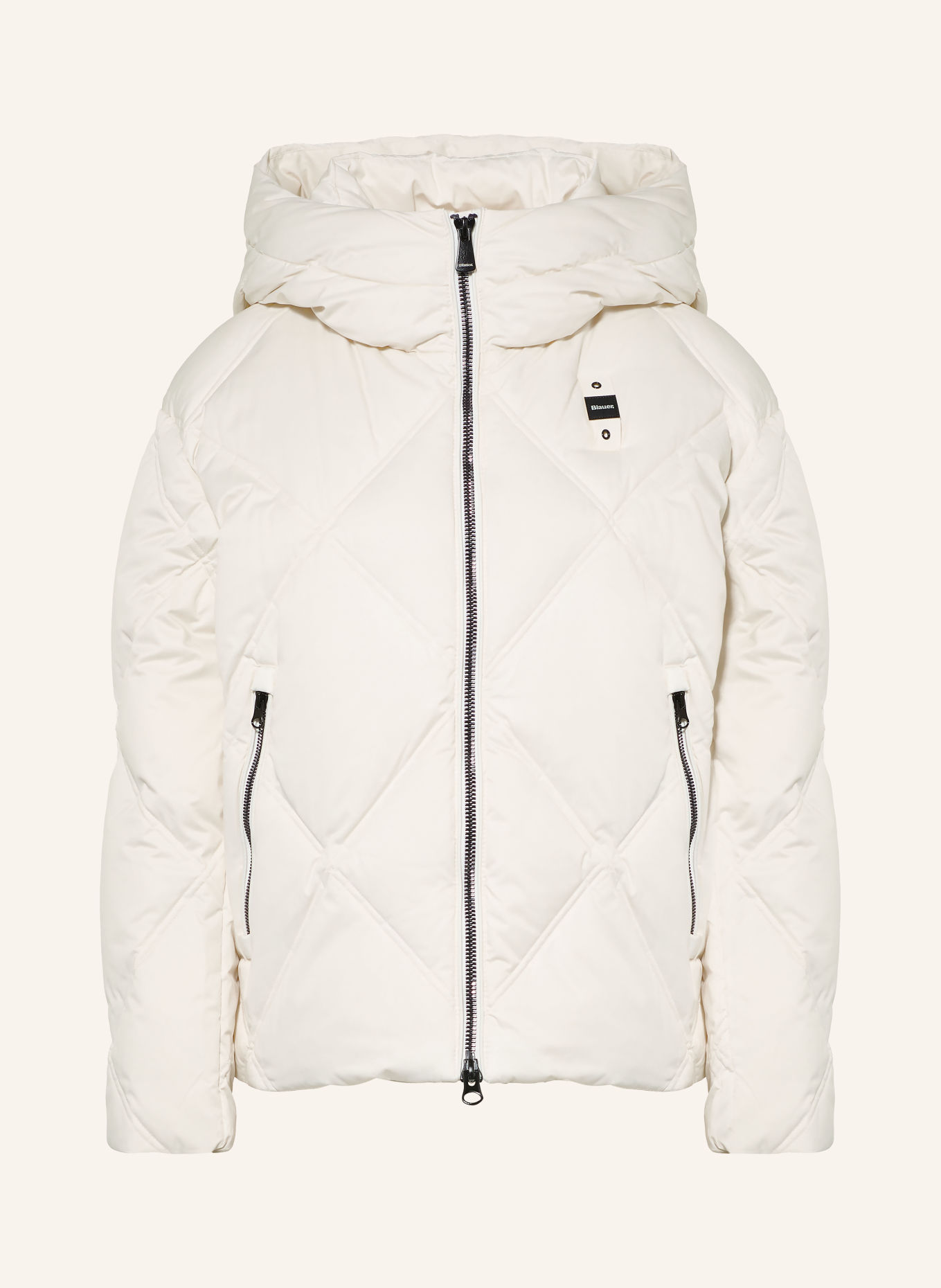 Blauer Daunenjacke TYNDALE: WEISS