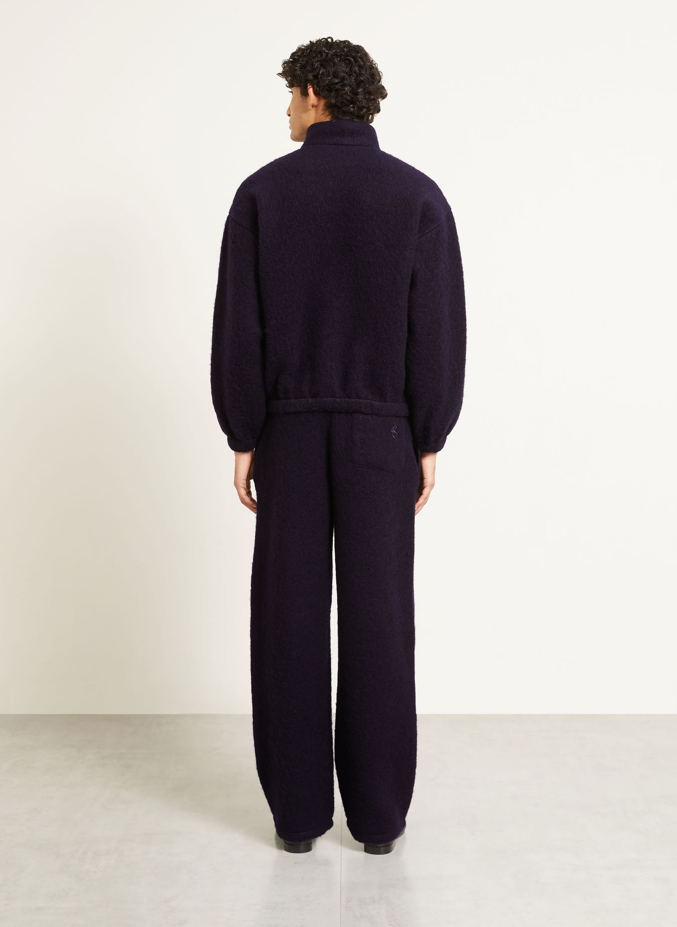 JIL SANDER Chinosy o regularnym kroju: GRANATOWY
