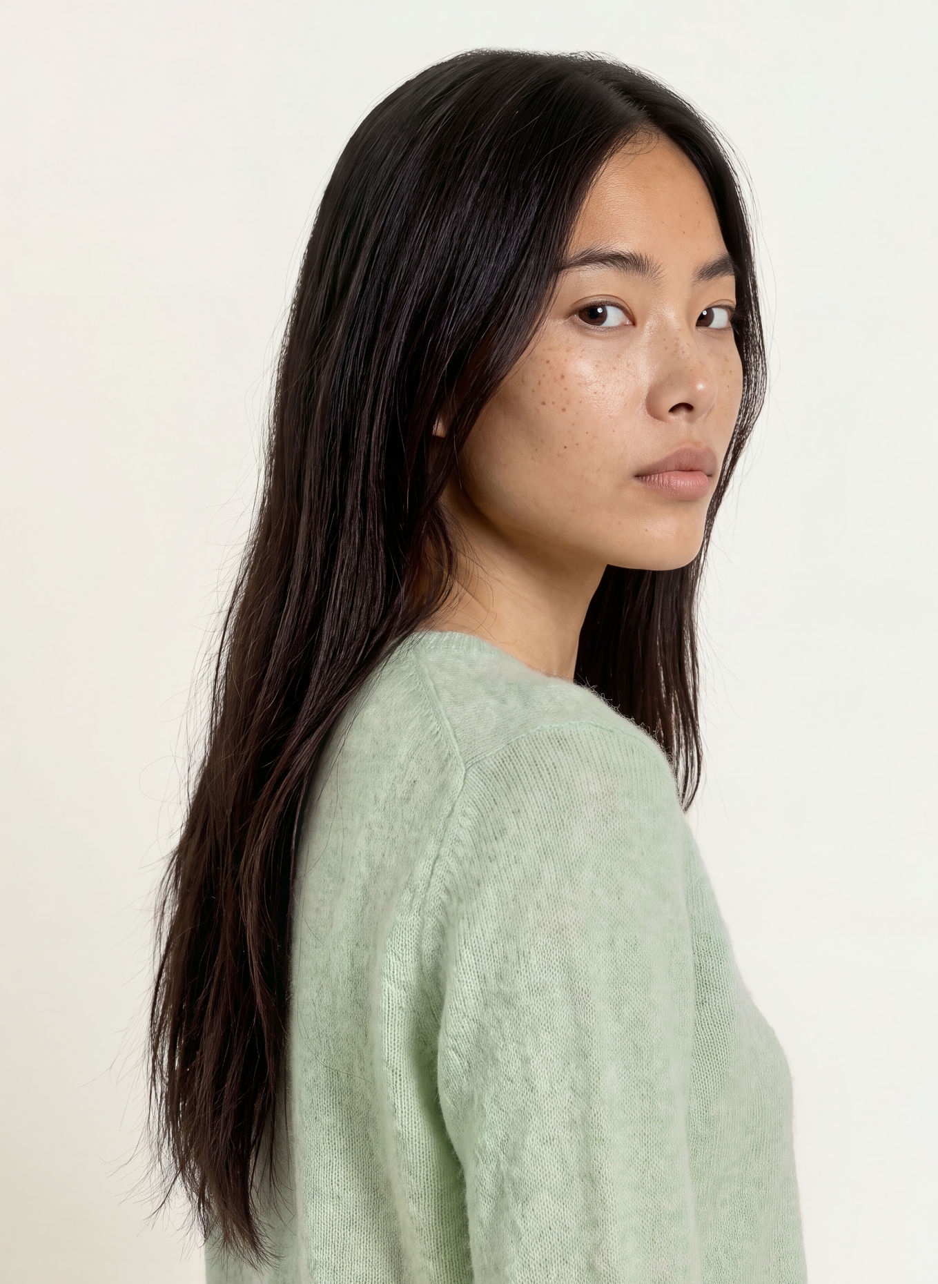 MOS MOSH Pullover MMMAPE SOPHIA: HELLGRÜN