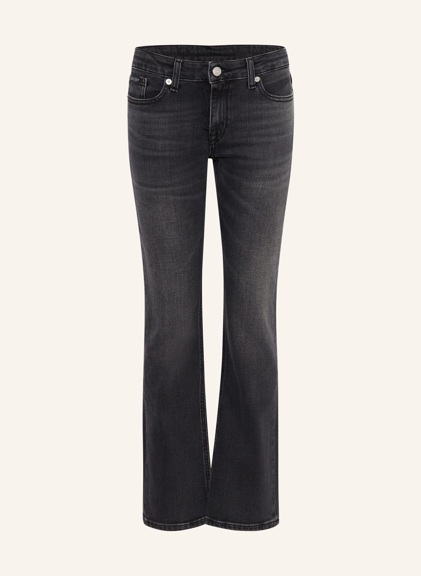 Calvin Klein Džíny s rozšířenými nohavicemi: 1BZ Washed Black