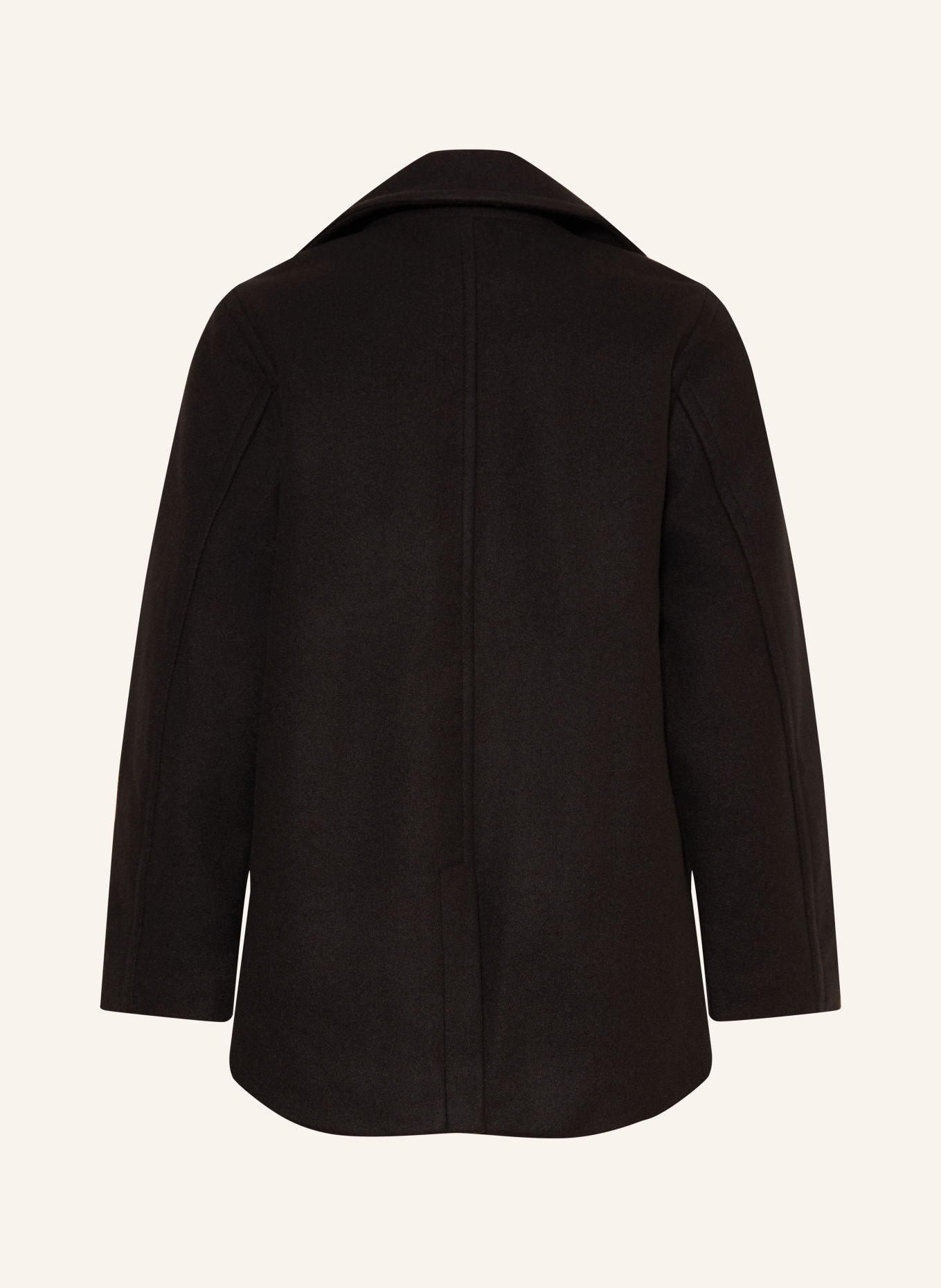 Calvin Klein Caban court: NOIR