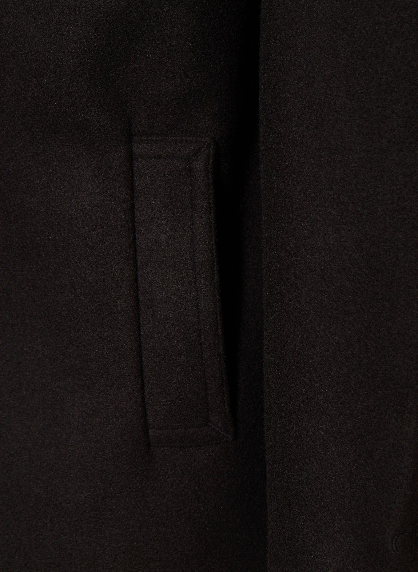 Calvin Klein Caban court: NOIR