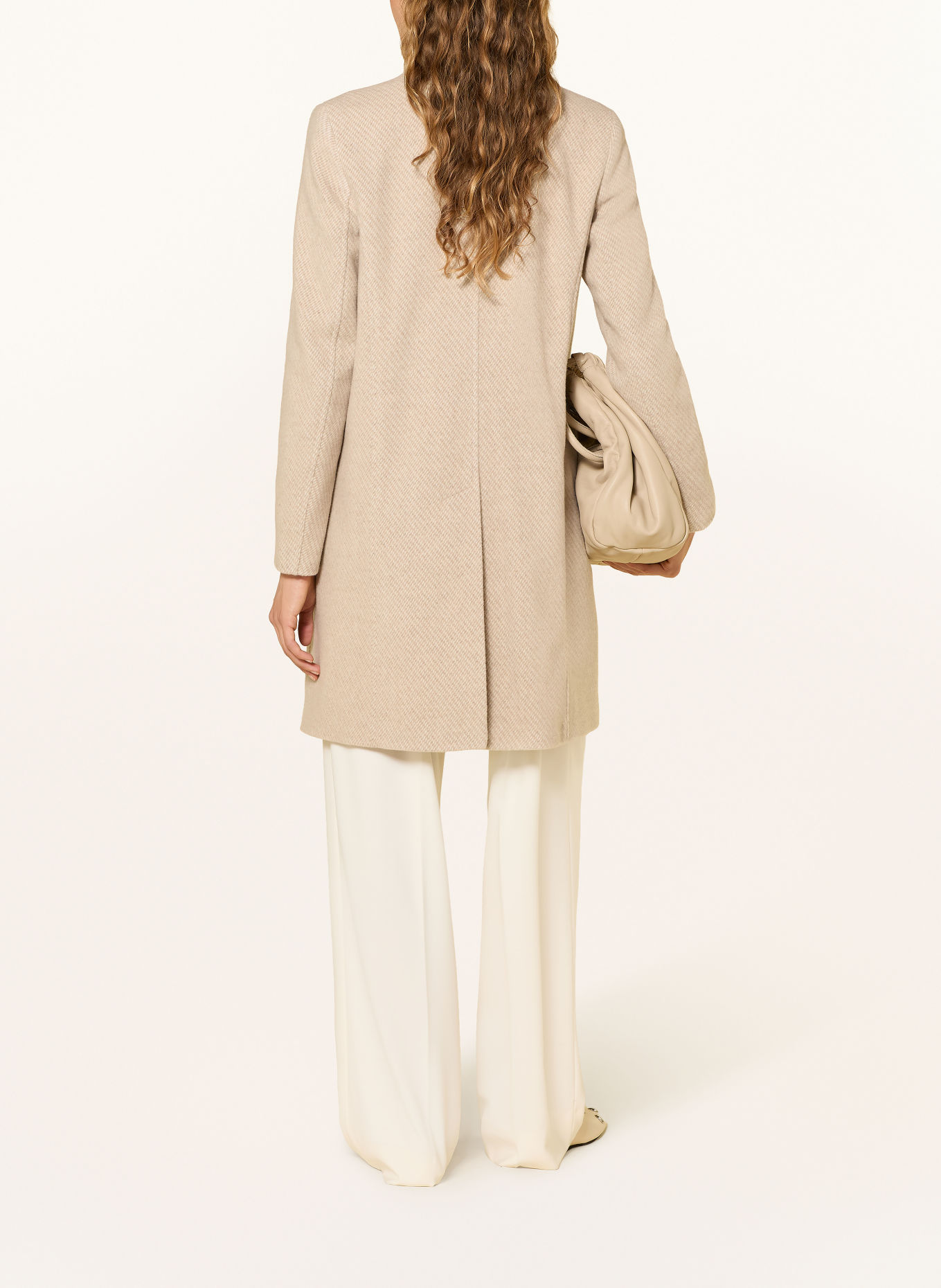 CINQUE CIASTOR Wool coat: BEIGE