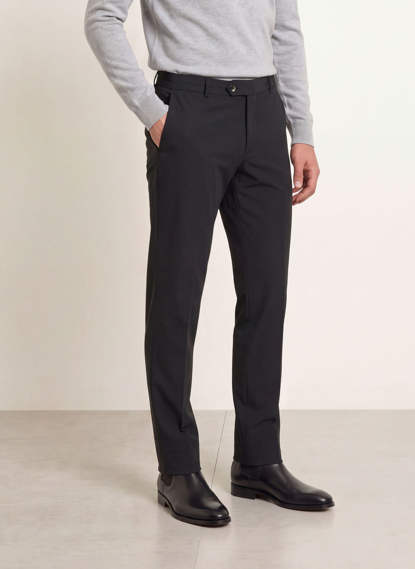 PT TORINO Hose im Jogging-Stil Slim Fit: SCHWARZ