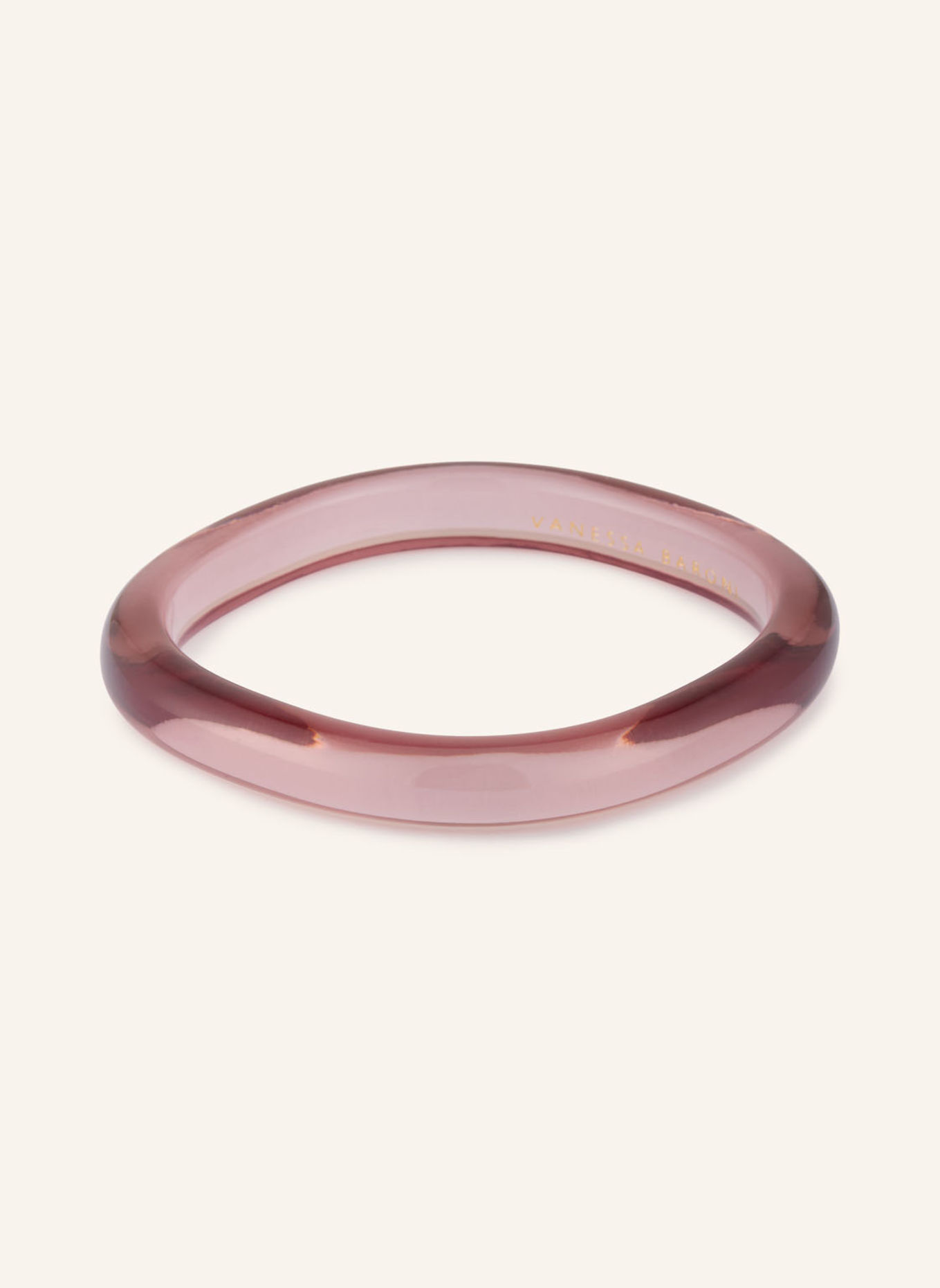 VANESSA BARONI SOFT EDGE Bangle: TAUPE