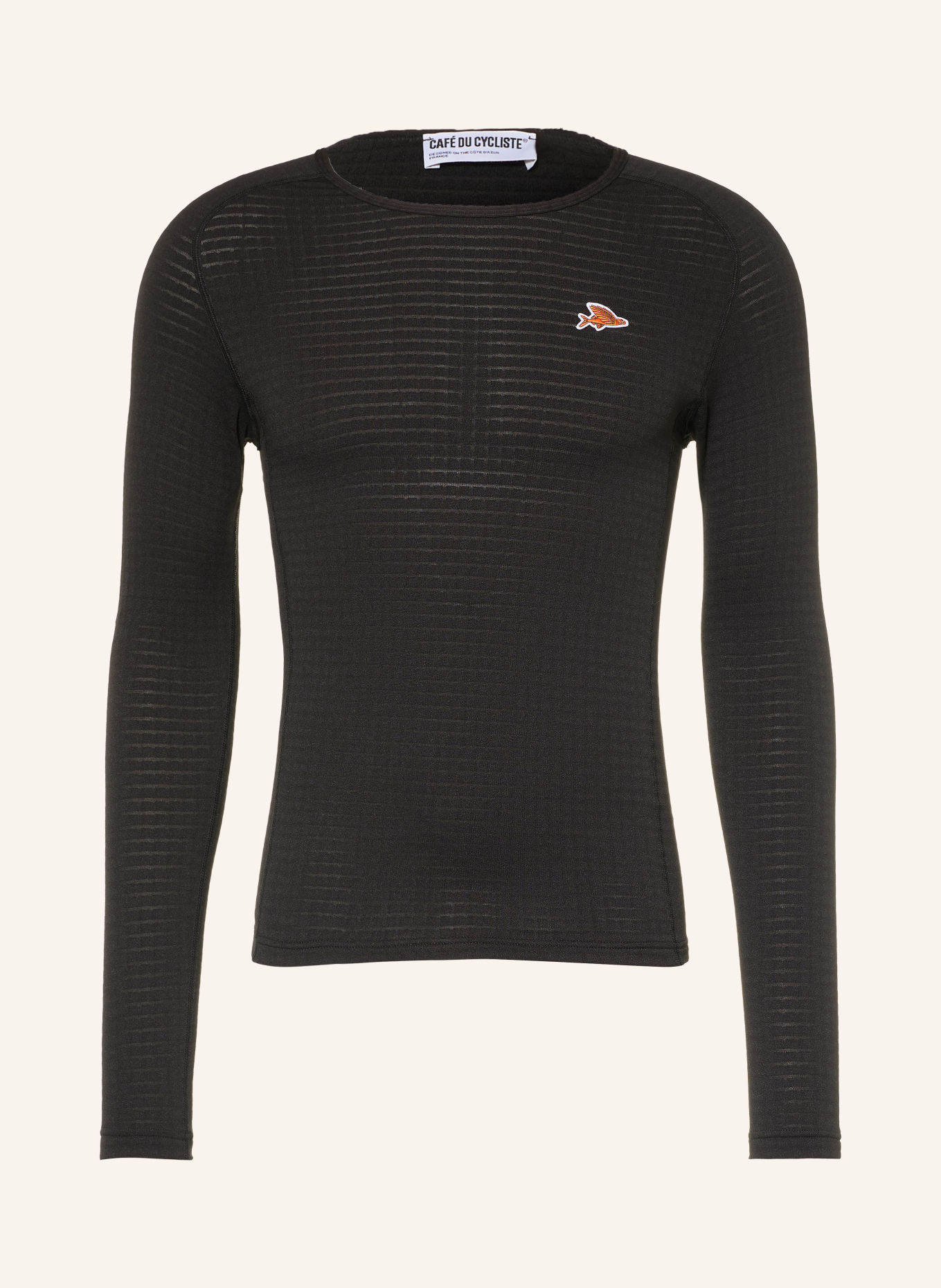 CAFÉ DU CYCLISTE Functioneel ondershirt COLINE: ZWART
