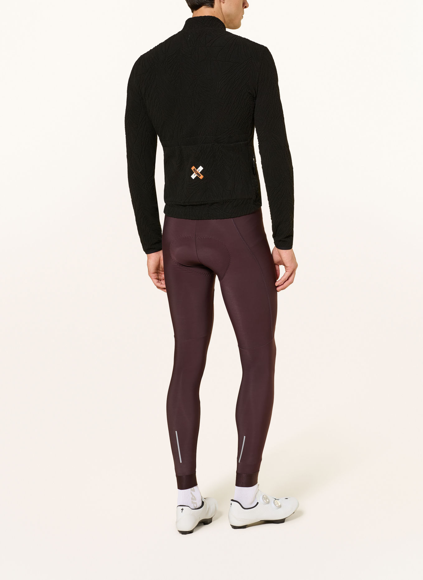 CAFÉ DU CYCLISTE Fleecejas SOLANGE: ZWART