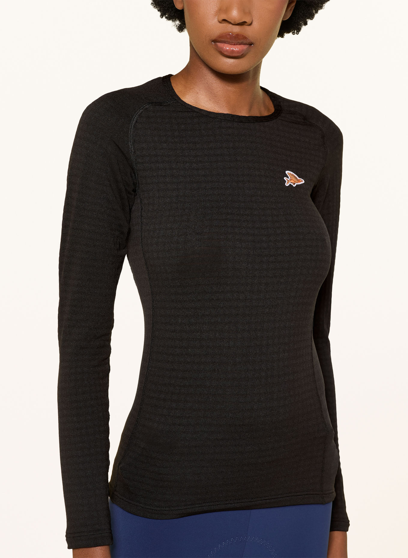 CAFÉ DU CYCLISTE Tricou funcțional COLINE: NEGRU