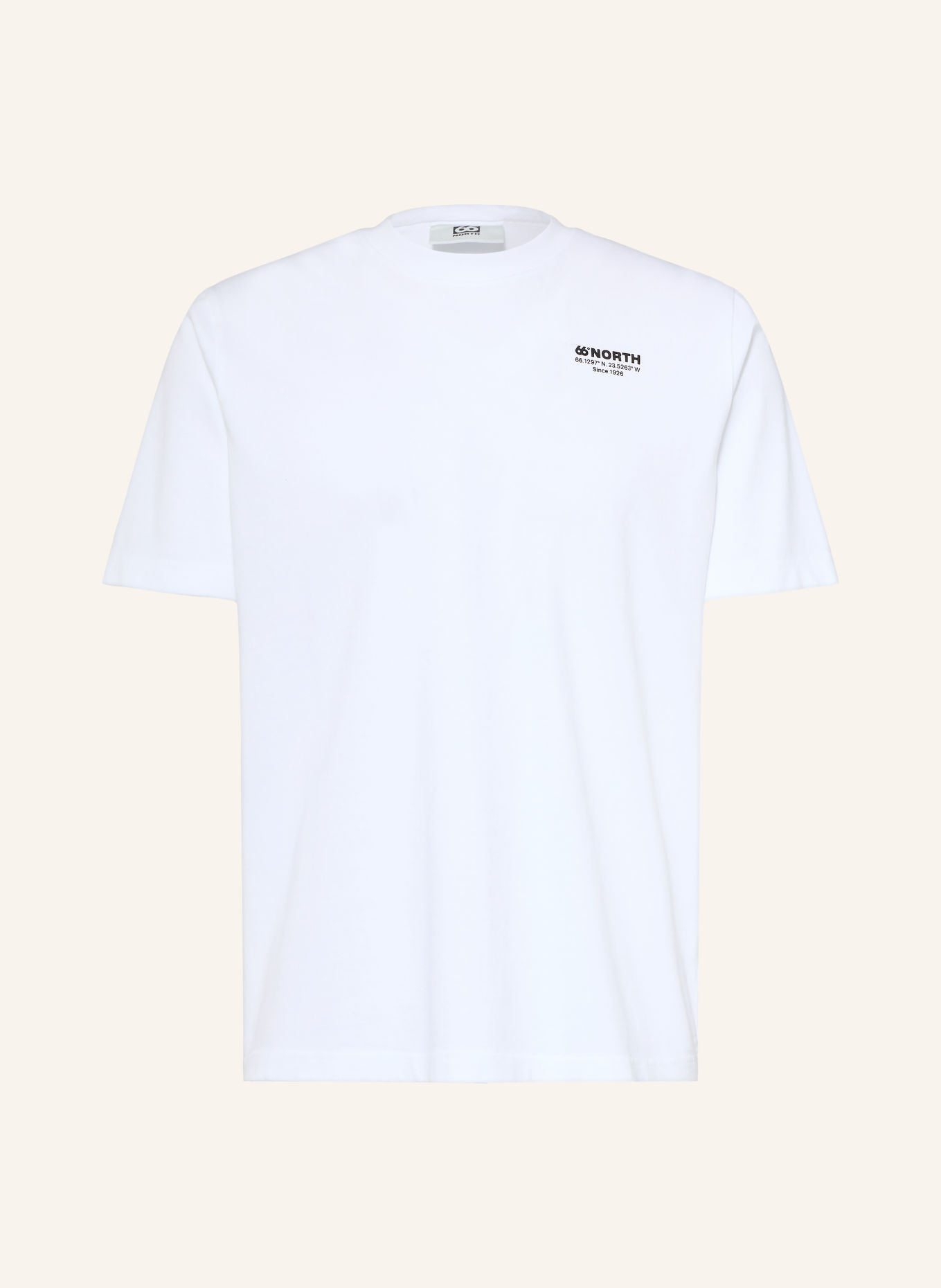 66°NORTH T-shirt SINCE: WIT