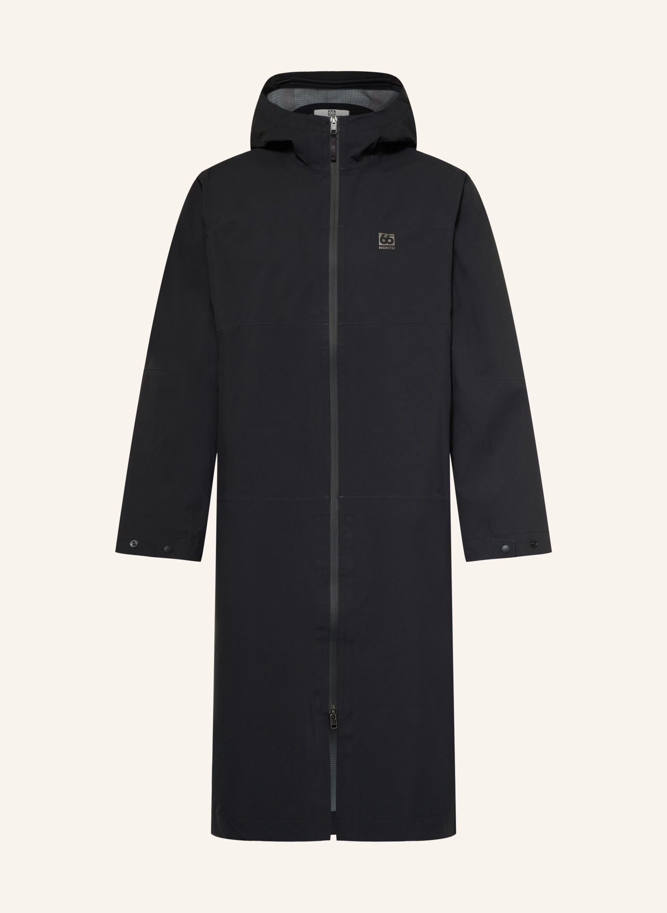 66°NORTH ADALVIK Raincoat: BLACK
