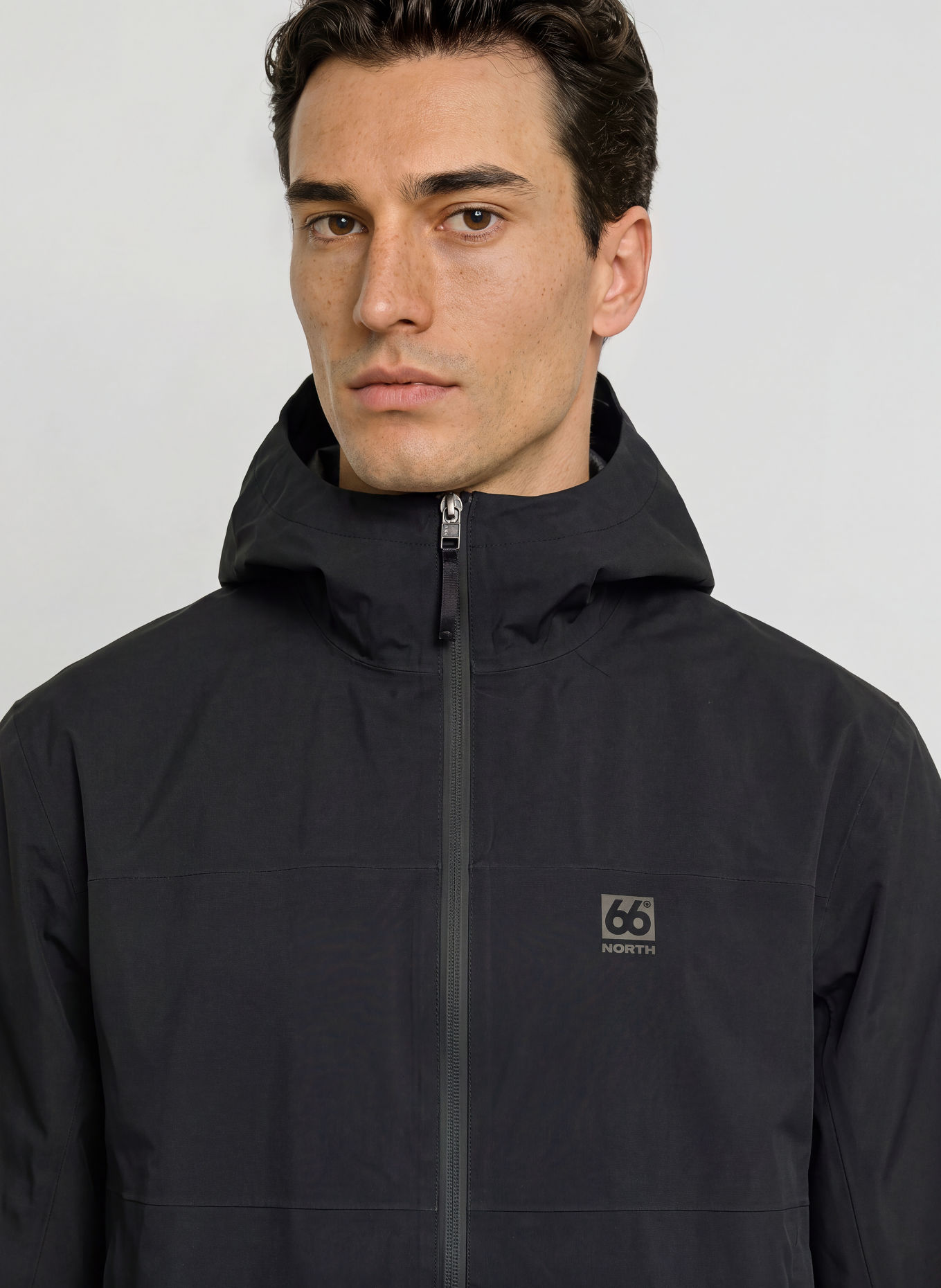 66°NORTH ADALVIK Raincoat: BLACK