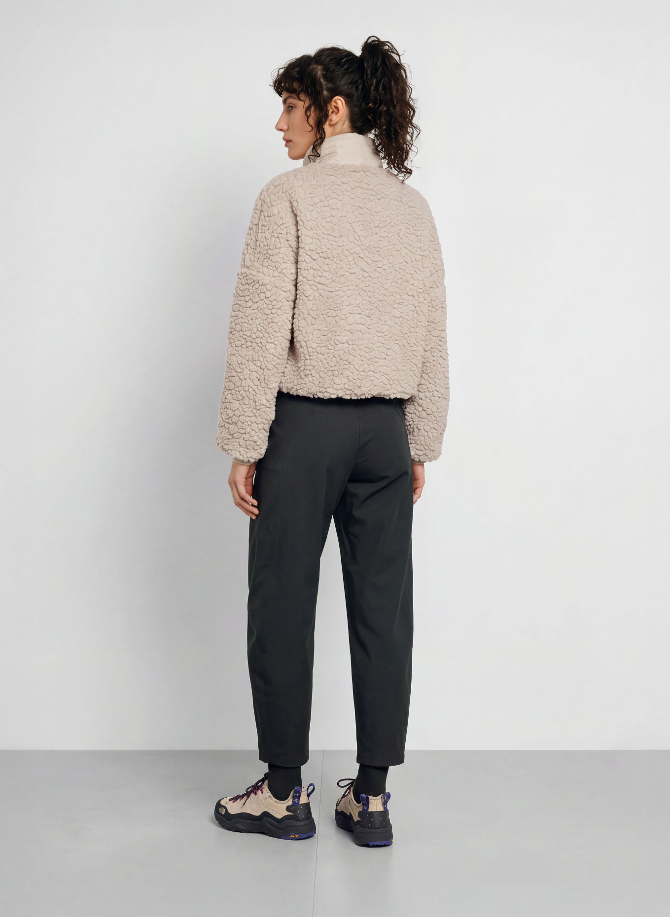 66°NORTH VARMAHILD-anorak van teddybont: BEIGE