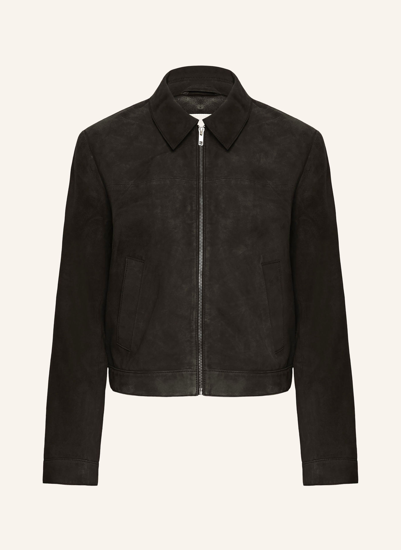 Part Two Lederjacke CARYNNPW: DUNKELBRAUN