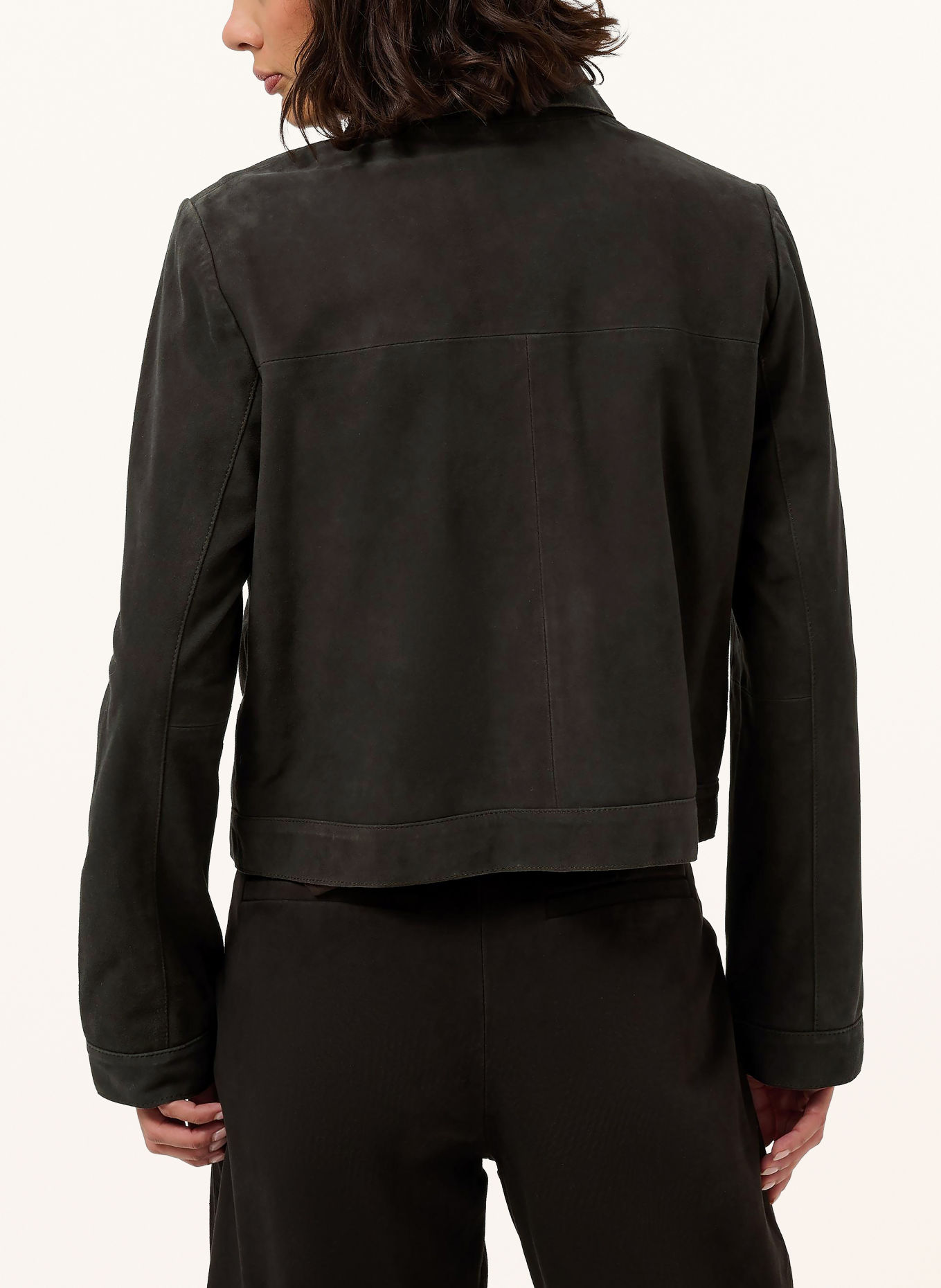 Part Two Lederjacke CARYNNPW: DUNKELBRAUN