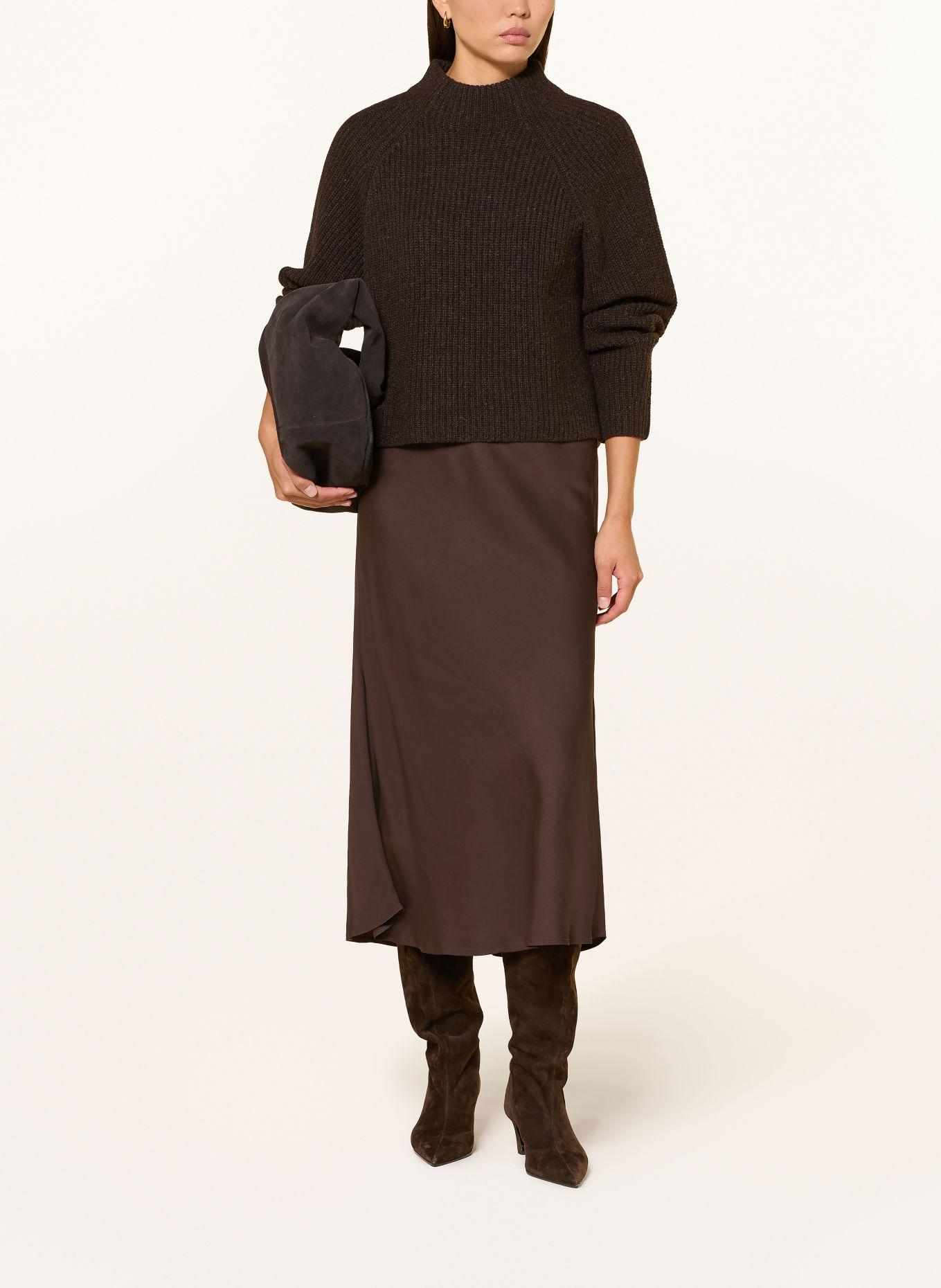 Part Two CANDICEPW Skirt: DARK BROWN