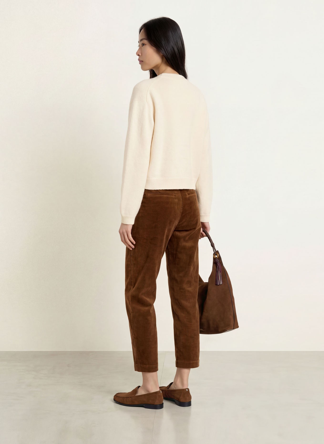 Part Two Corduroy pants NETTAPW: BROWN