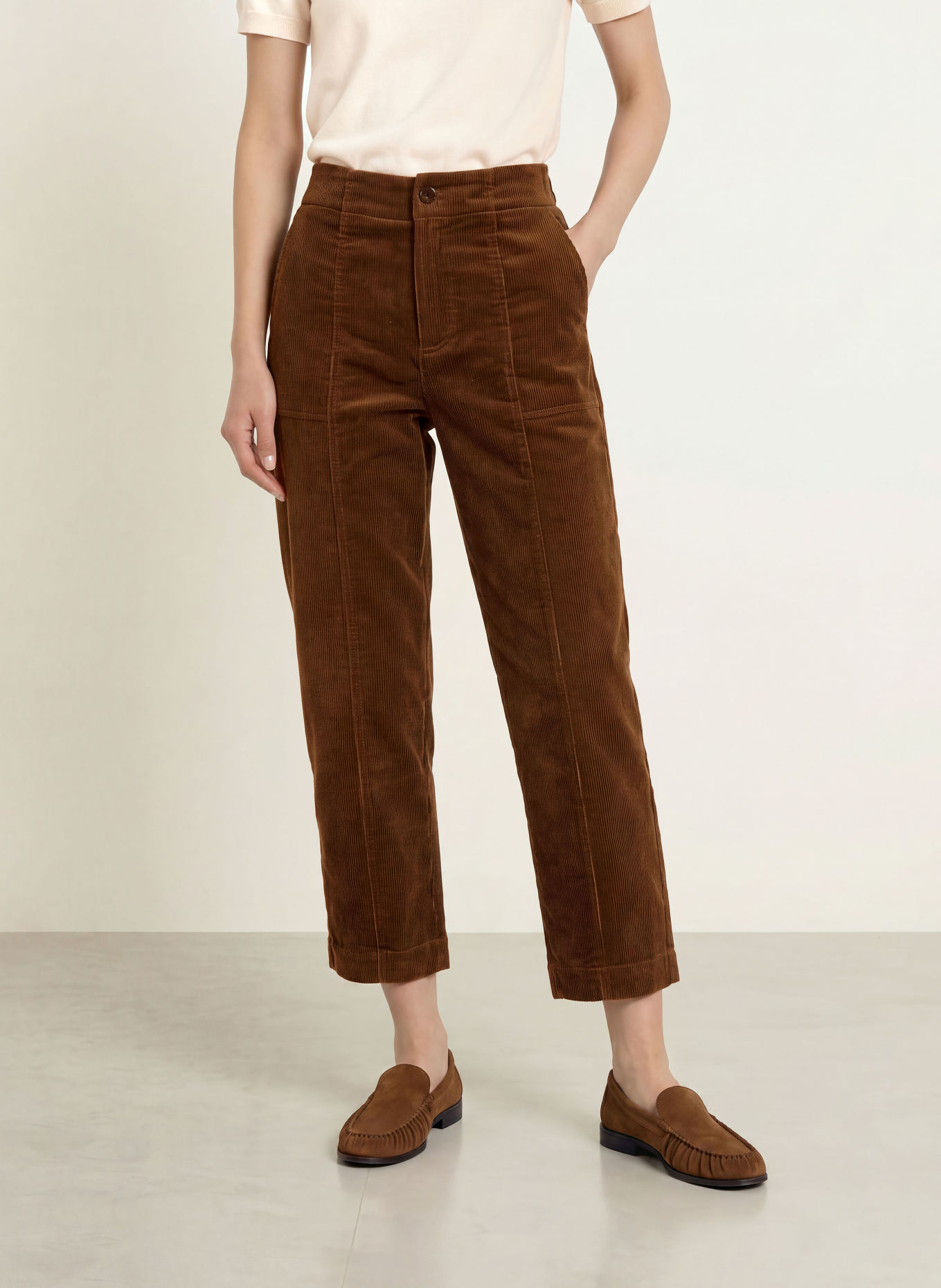 Part Two Corduroy pants NETTAPW: BROWN
