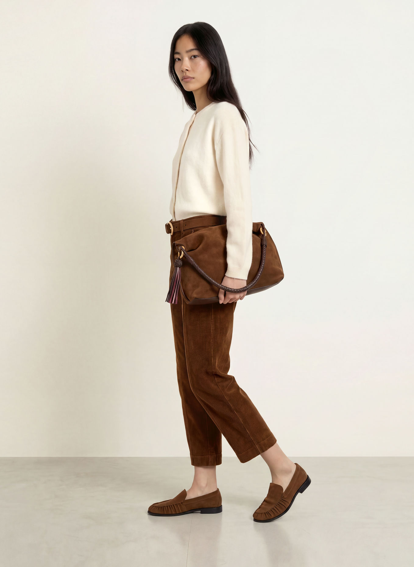 Part Two Corduroy pants NETTAPW: BROWN