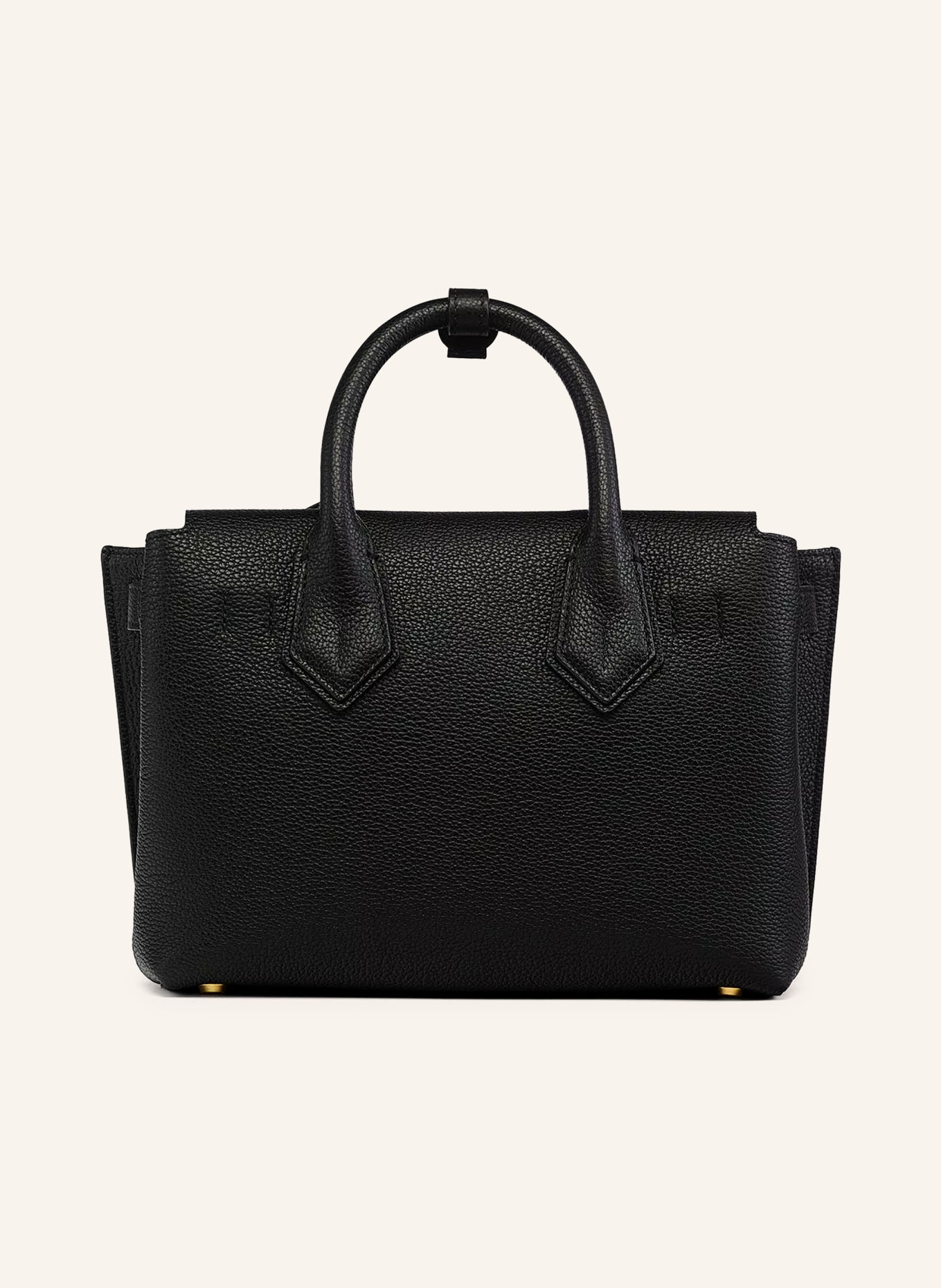 MCM MILLA SMALL Handbag: BLACK / GOLD