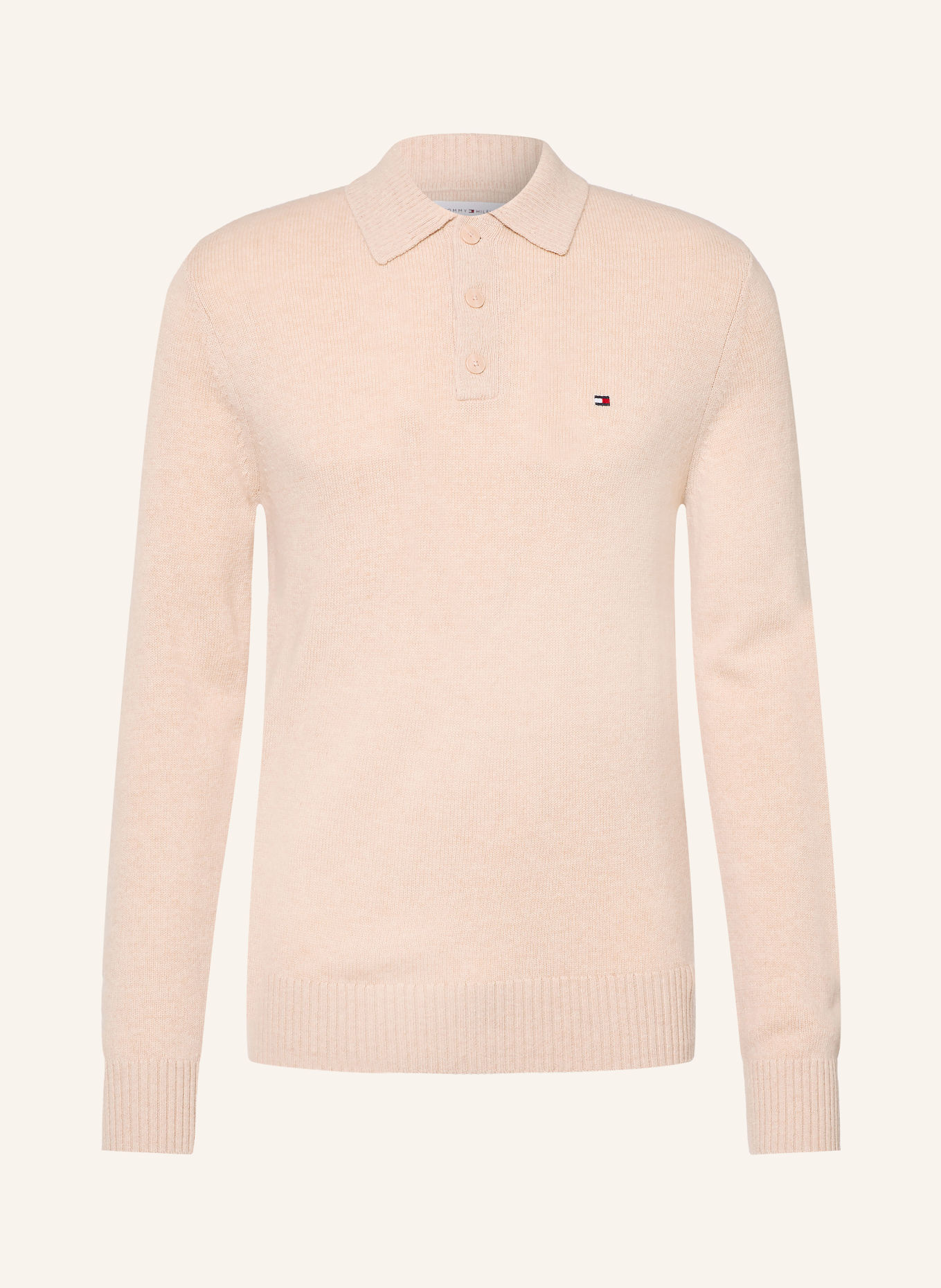 TOMMY HILFIGER Sweter: BEŻOWY