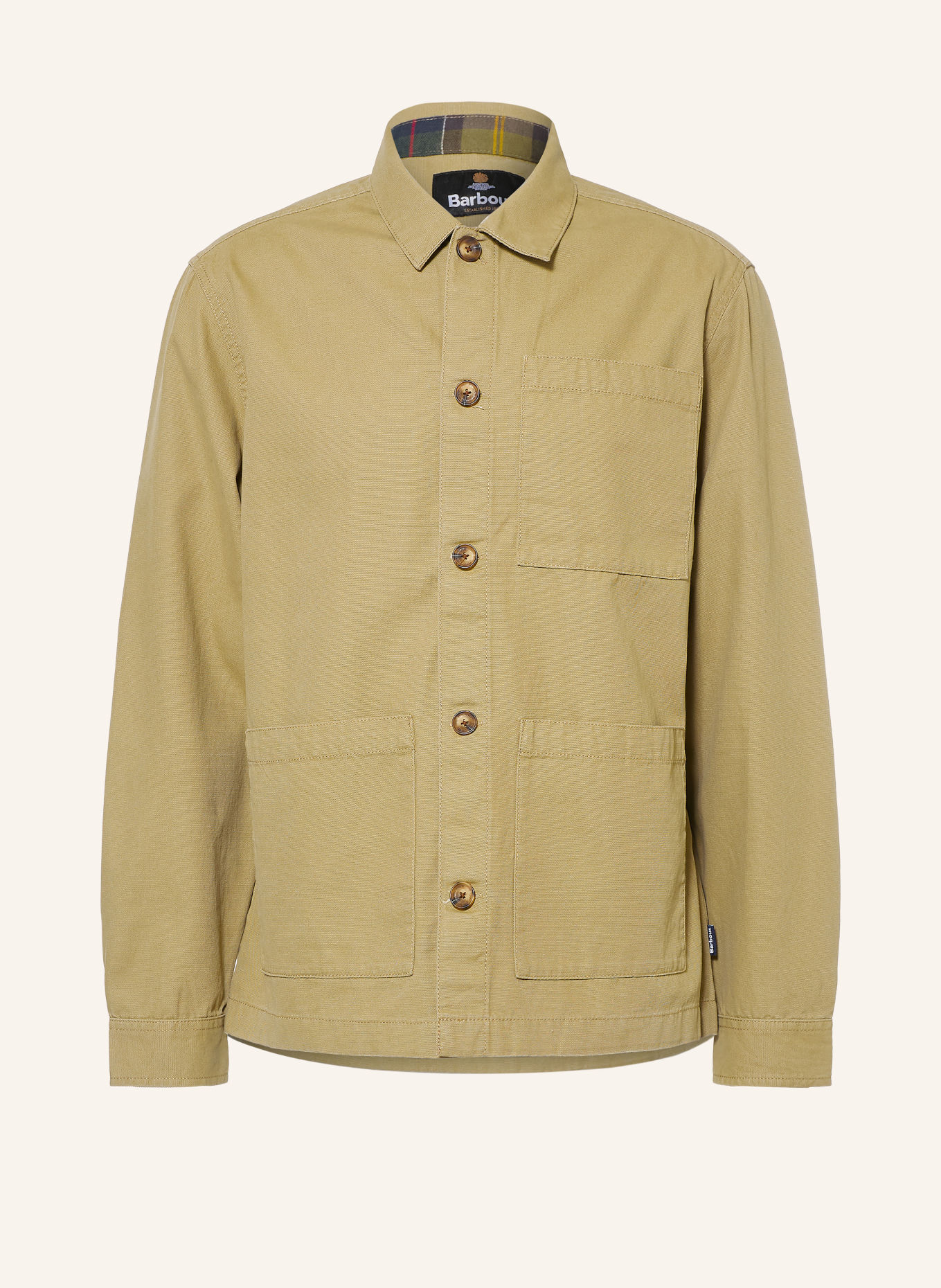 Barbour Košile Comfort Fit: SVĚTLE ZELENÁ