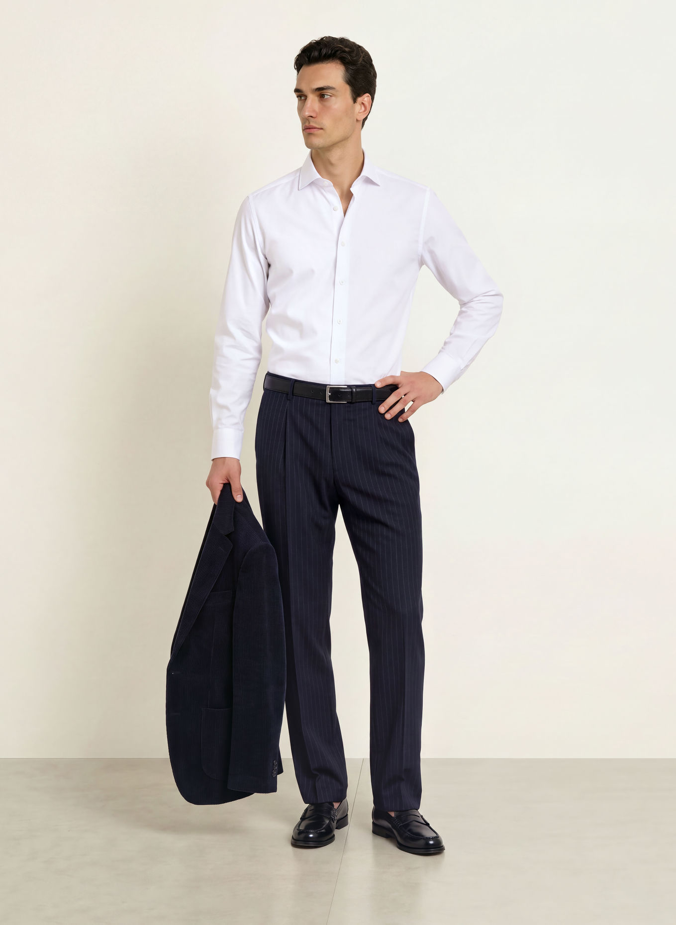 OLYMP Hemd modern fit: WEISS