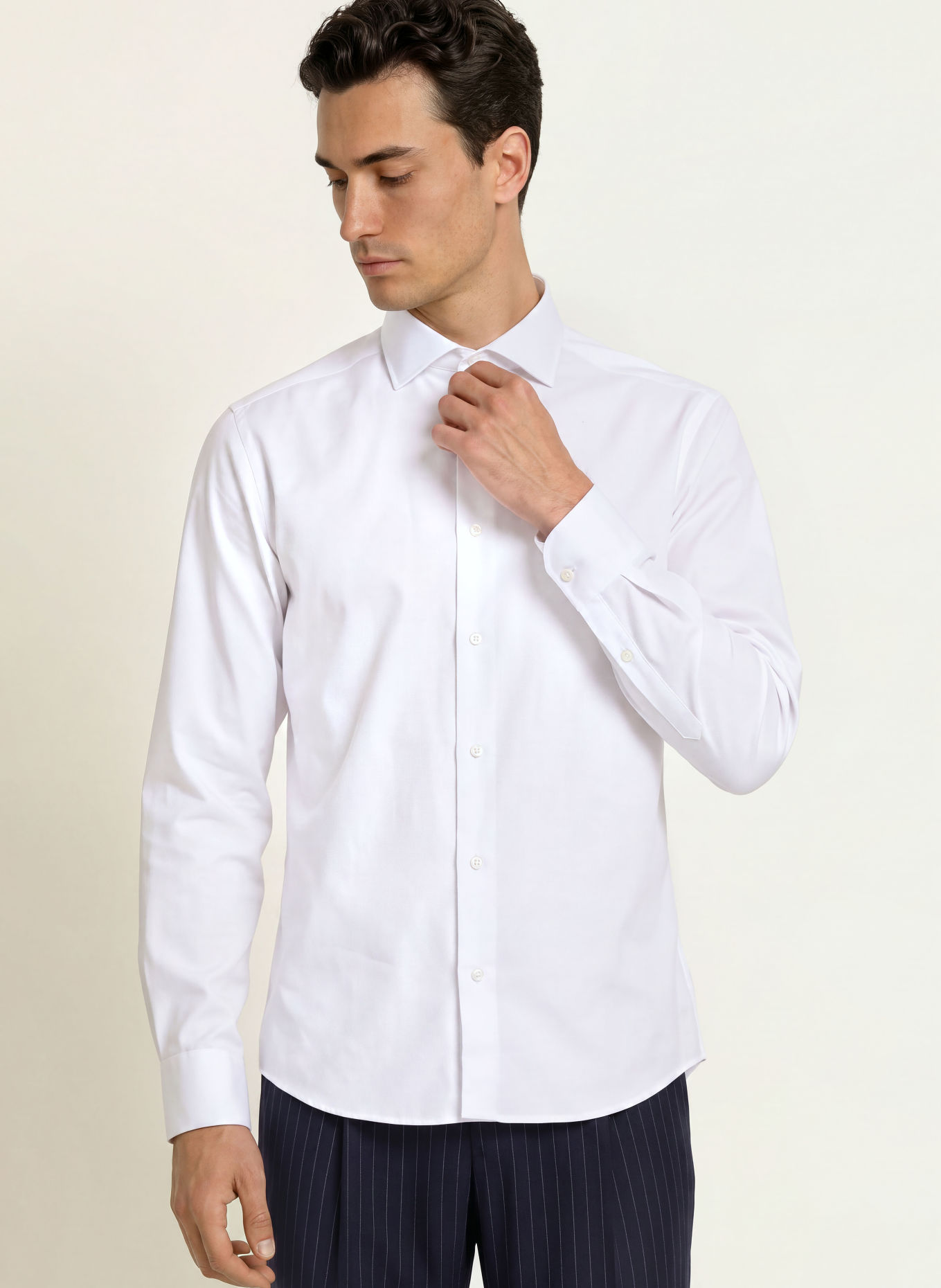 OLYMP Hemd modern fit: WEISS