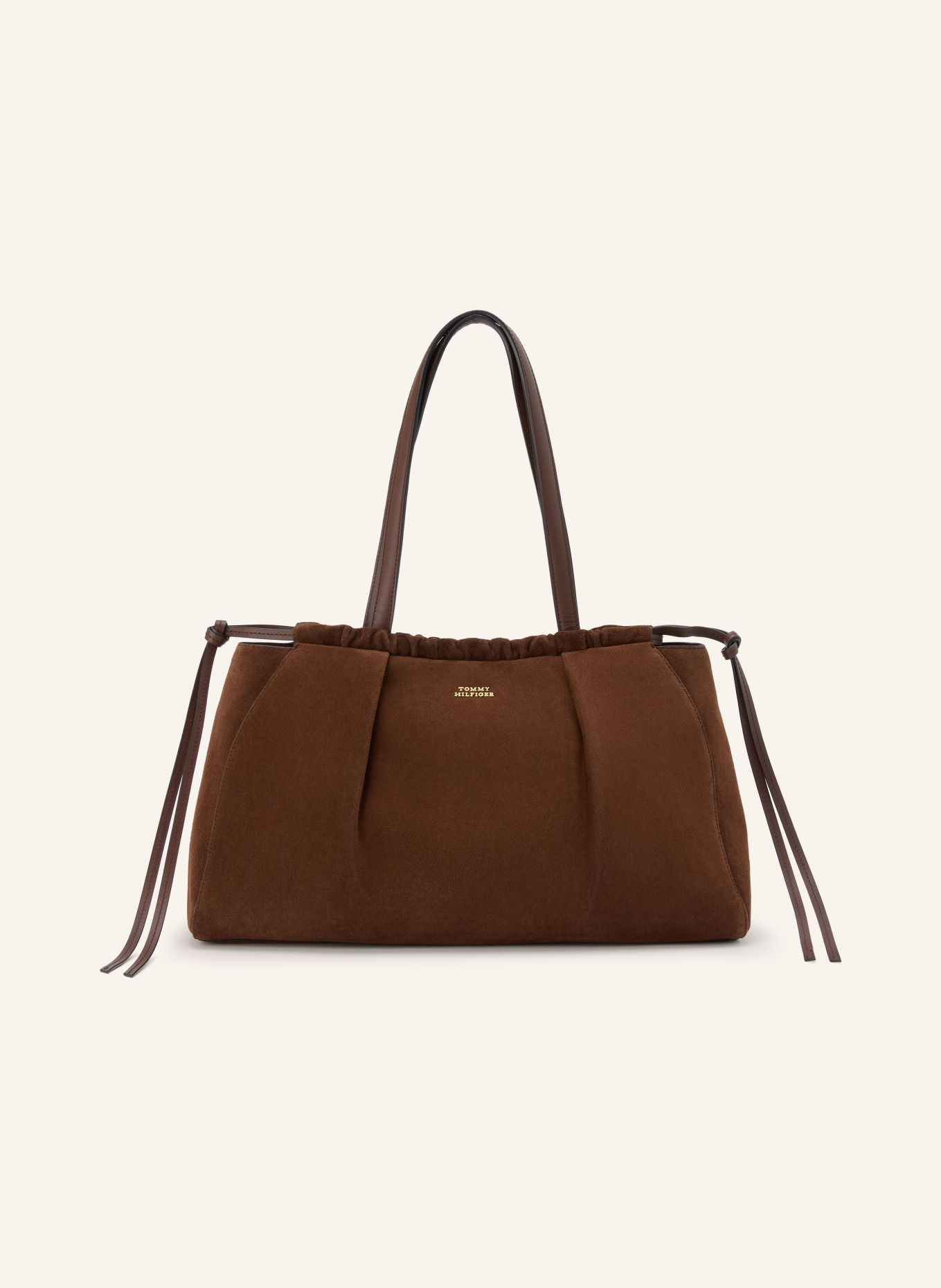 TOMMY HILFIGER Sac seau: MARRON FONCÉ