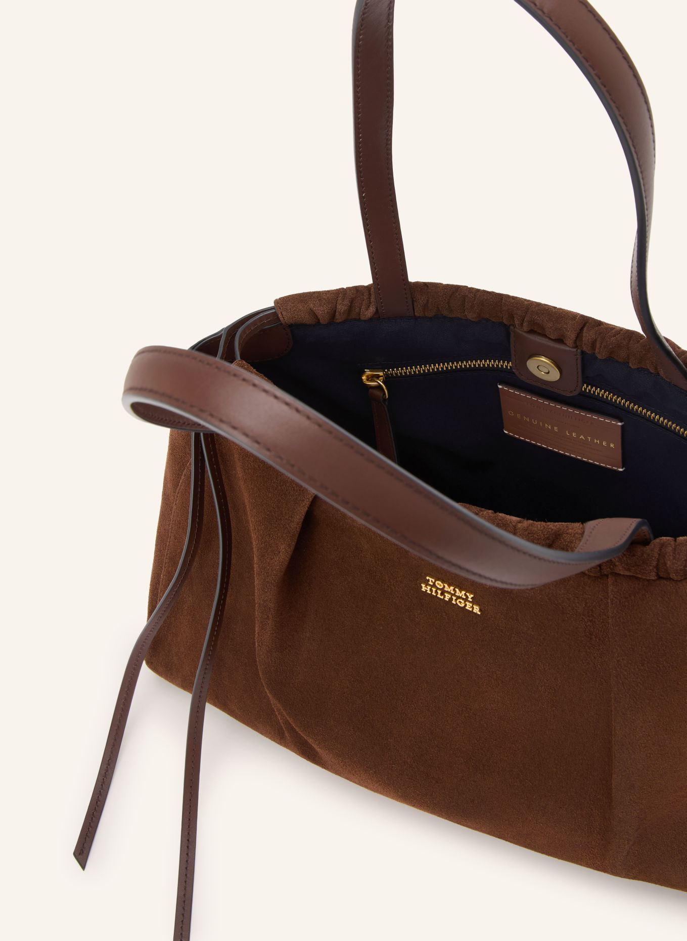 TOMMY HILFIGER Sac seau: MARRON FONCÉ